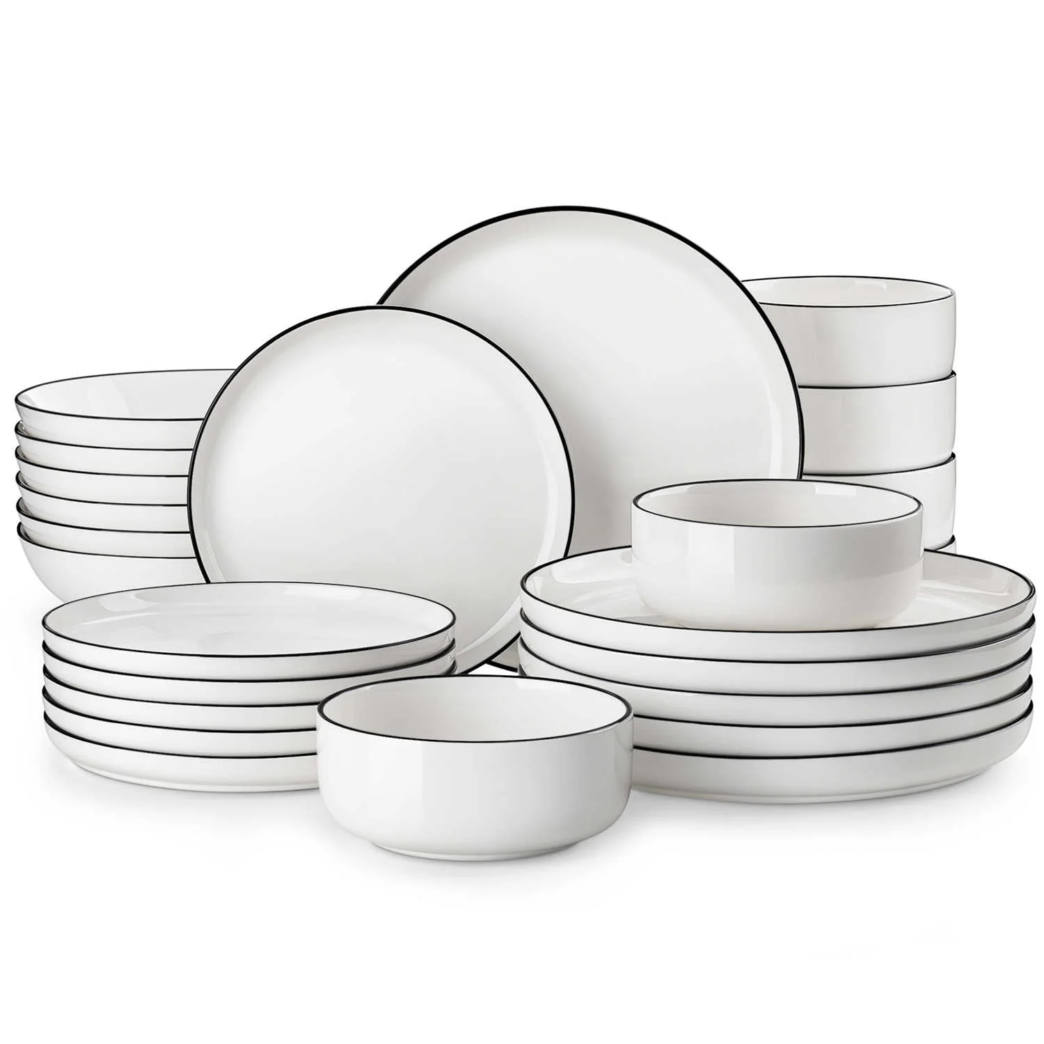 Luna 24 Piece Dinnerware Set - Image 12
