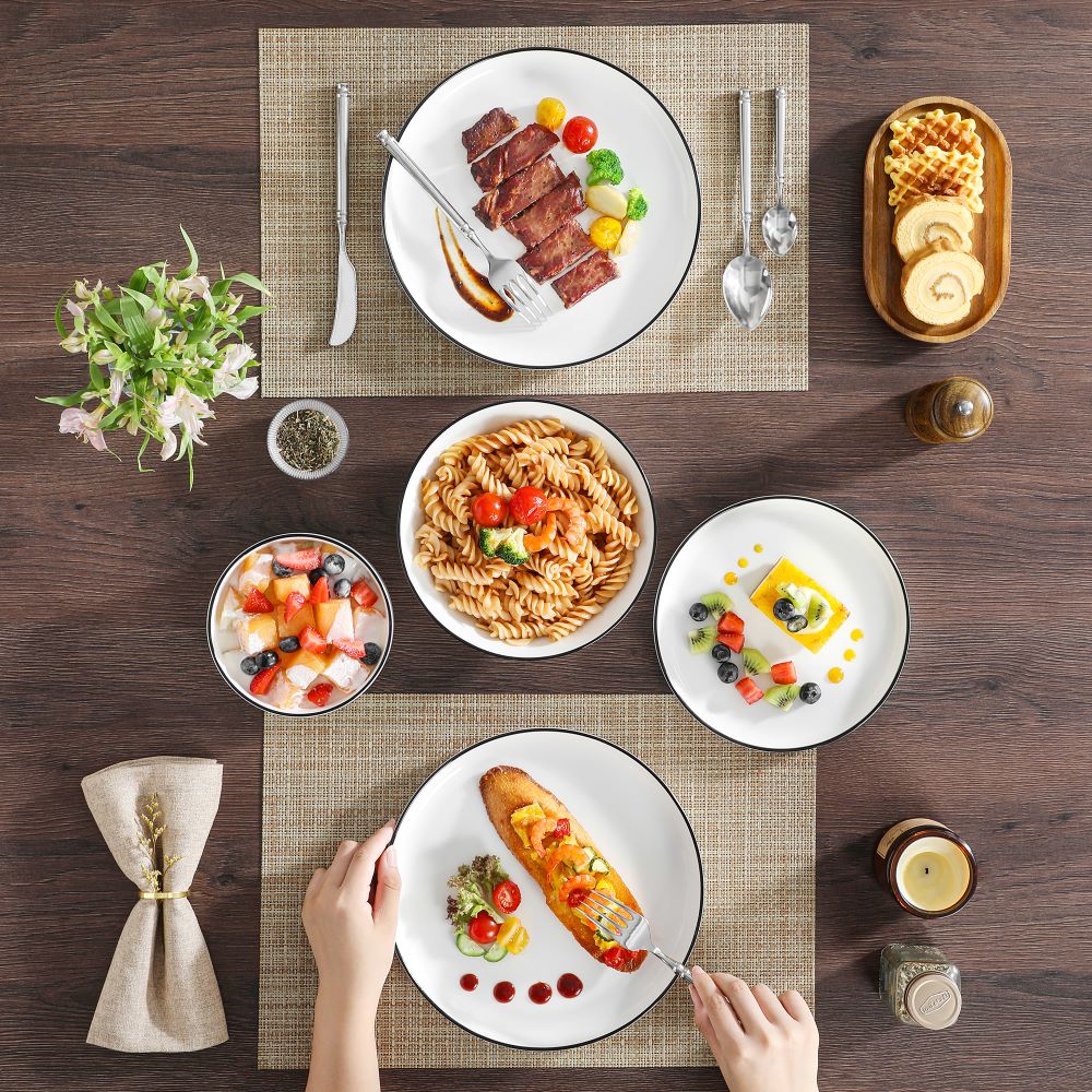 Luna 24 Piece Dinnerware Set for 6 - Image 12
