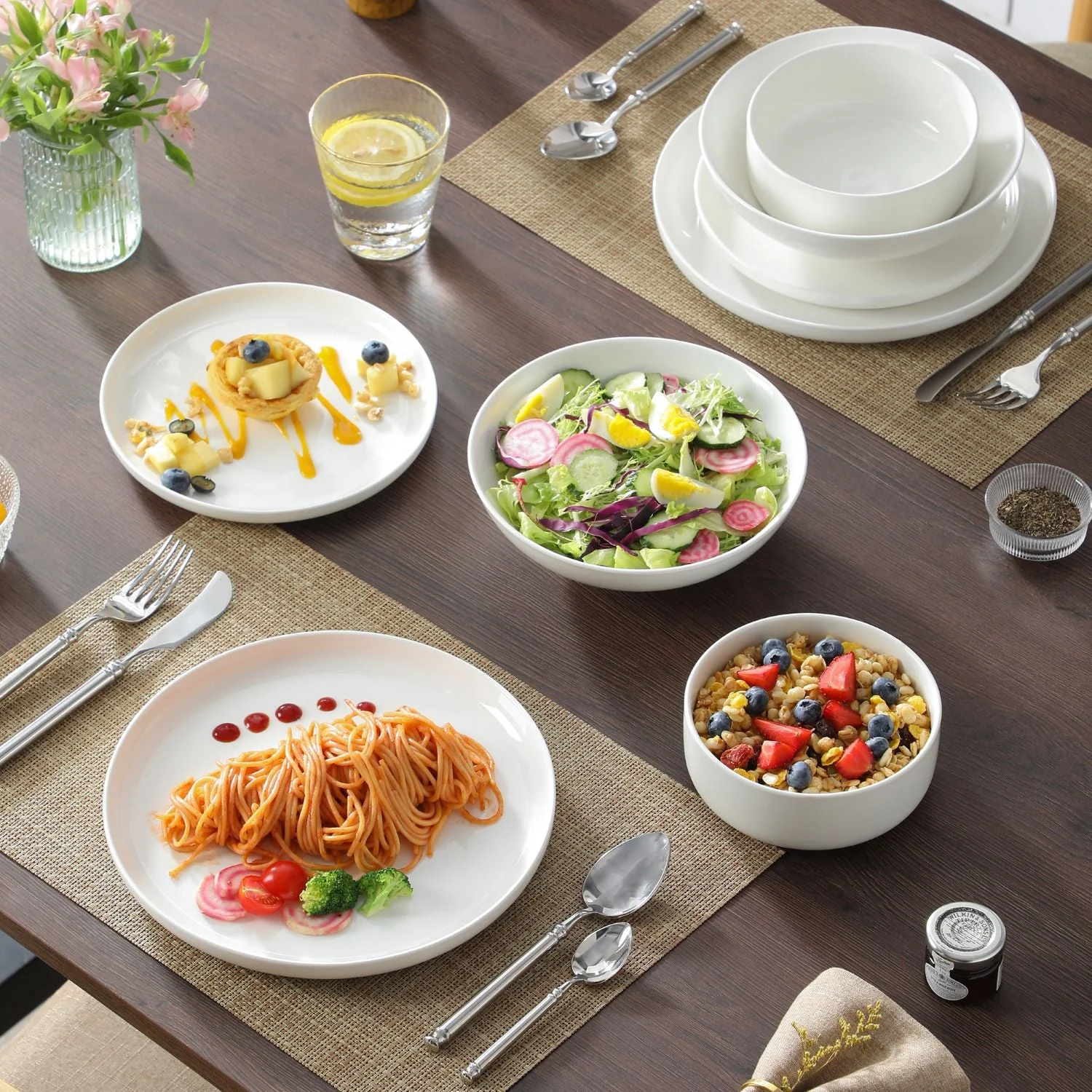 Luna 24 Piece Dinnerware Set for 6 - Image 2