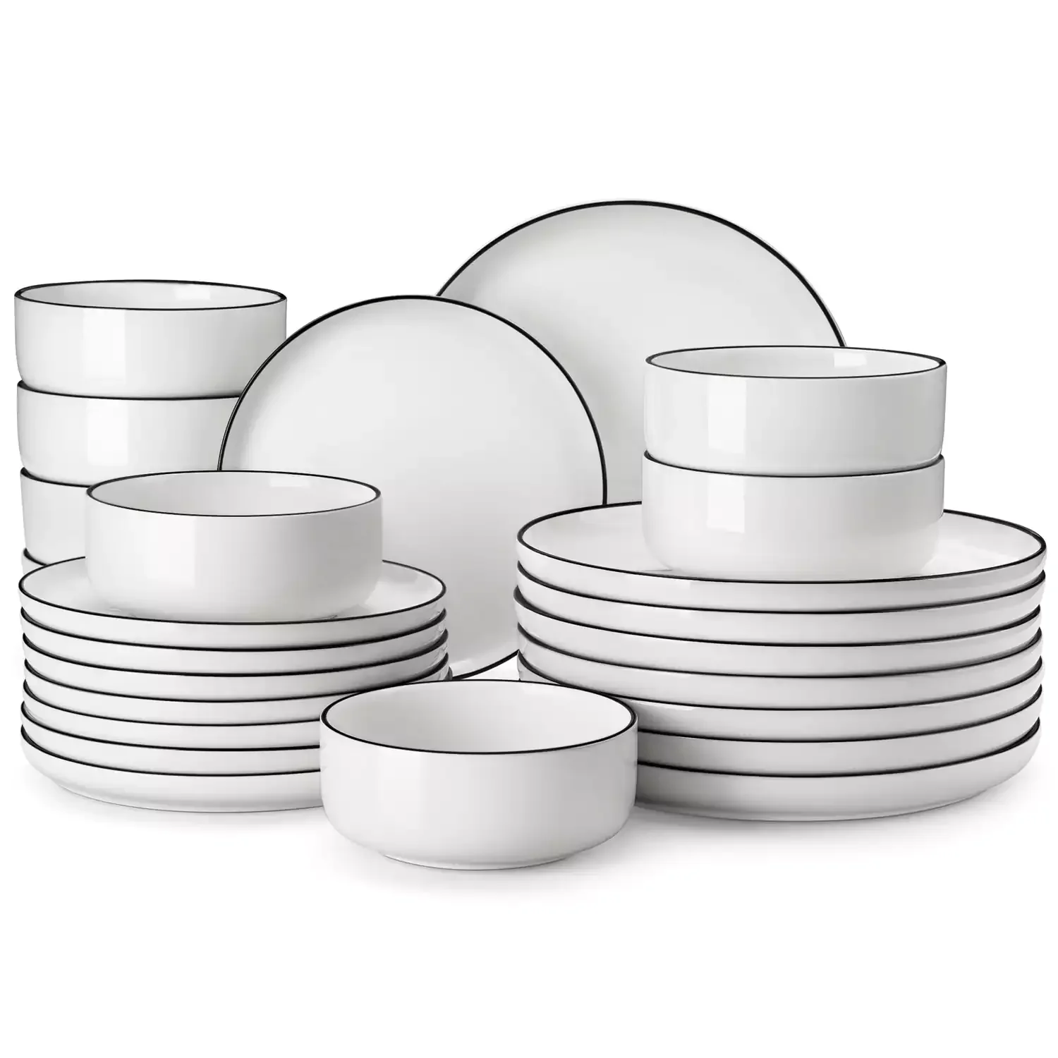 Luna 24 Piece Dinnerware Set for 8 - Image 7