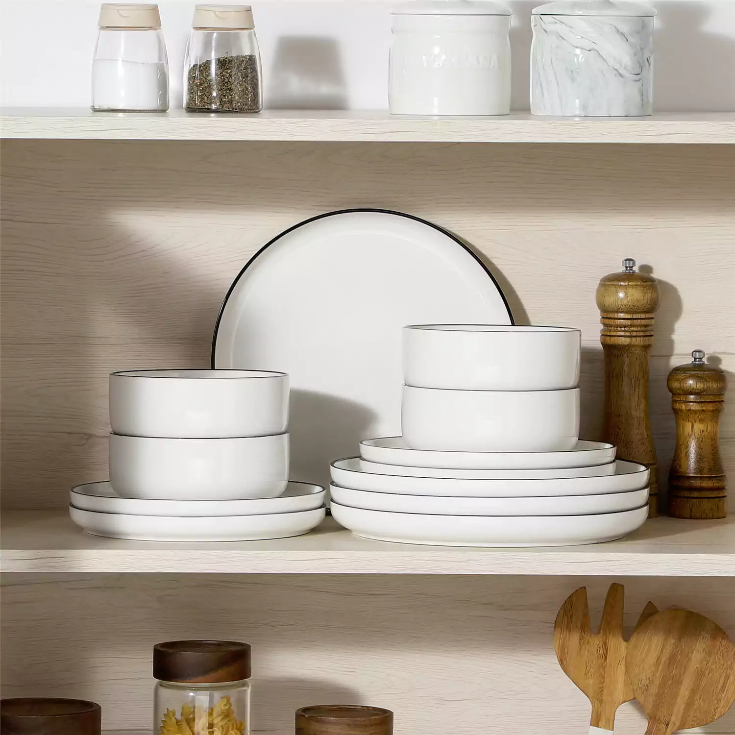Luna 24 Piece Dinnerware Set for 8 - Image 9