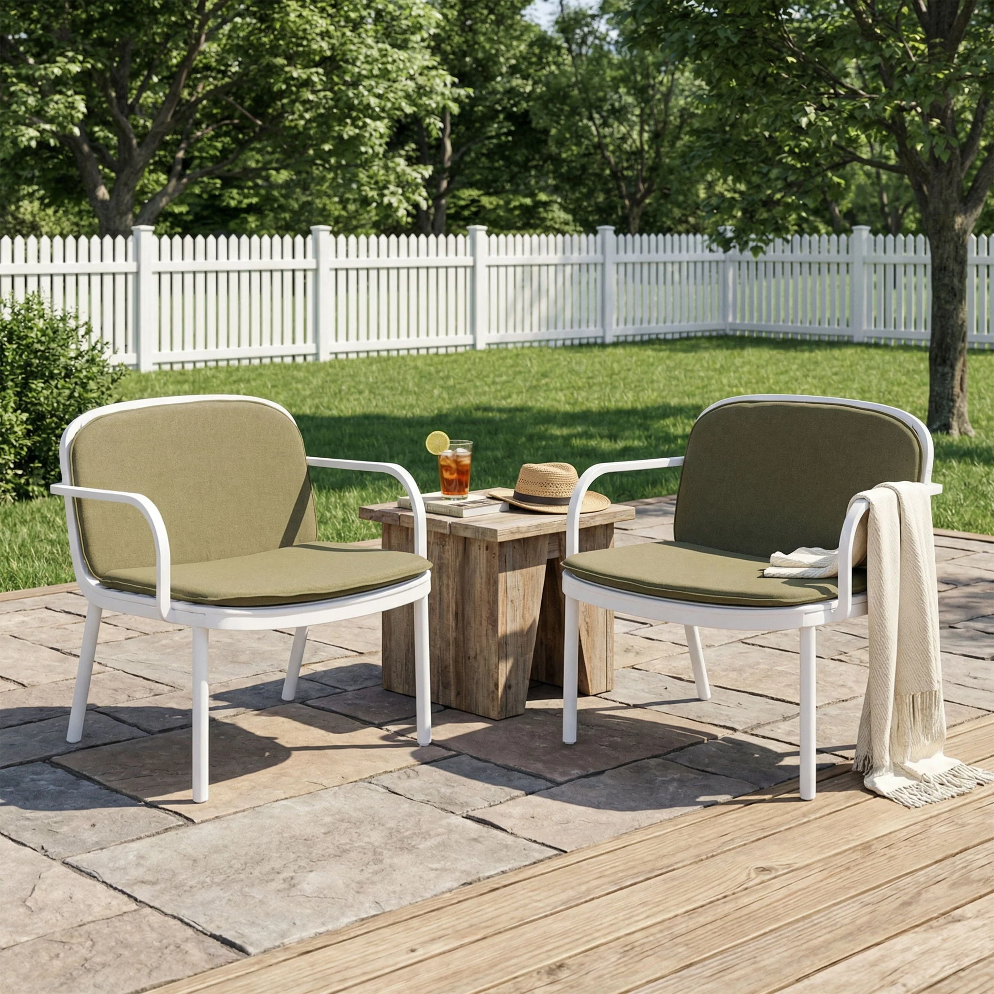 Luna - Outdoor Club Chair (Set of 2) - Image 2