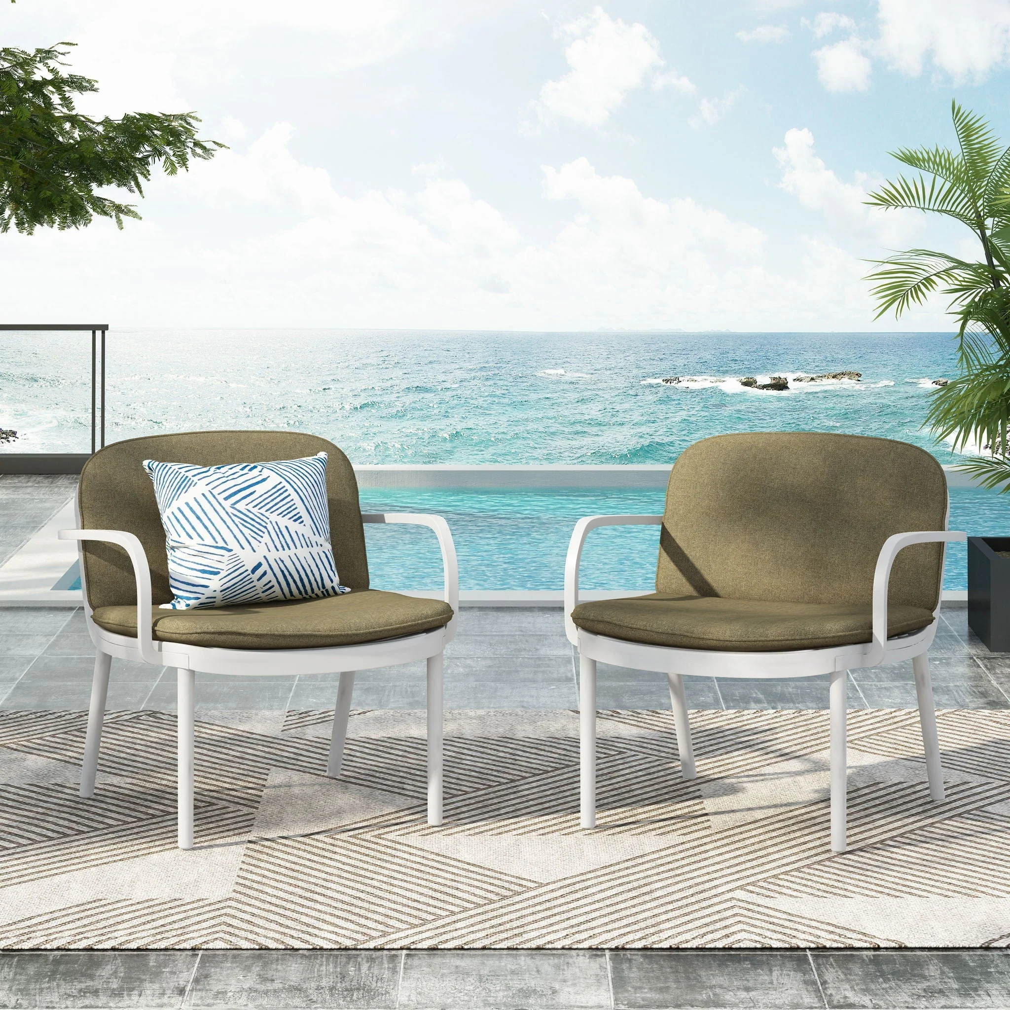 Luna - Outdoor Club Chair (Set of 2) - Image 5