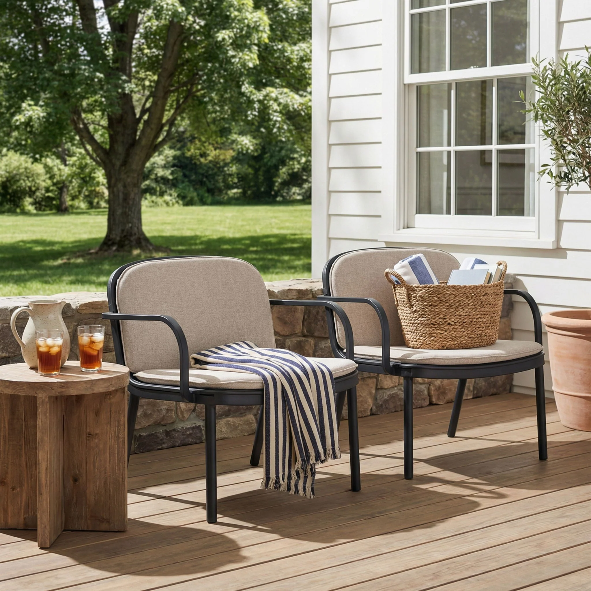 Luna - Outdoor Club Chair (Set of 2) - Image 8