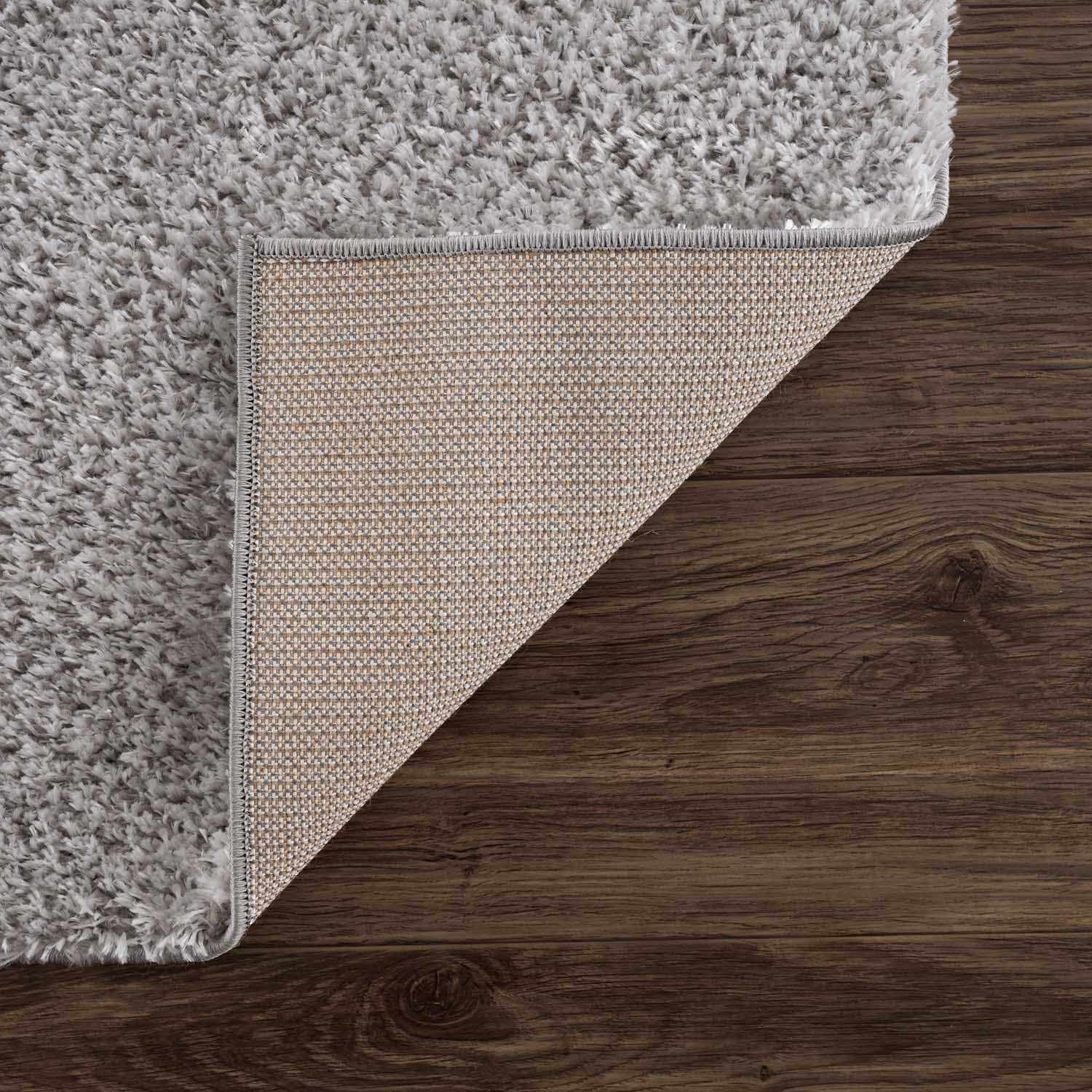 Lunaro Gray Subtle Wavy Abstract Modern Minimalist Polyester Machine Woven Area Rug - Clearance - Image 6