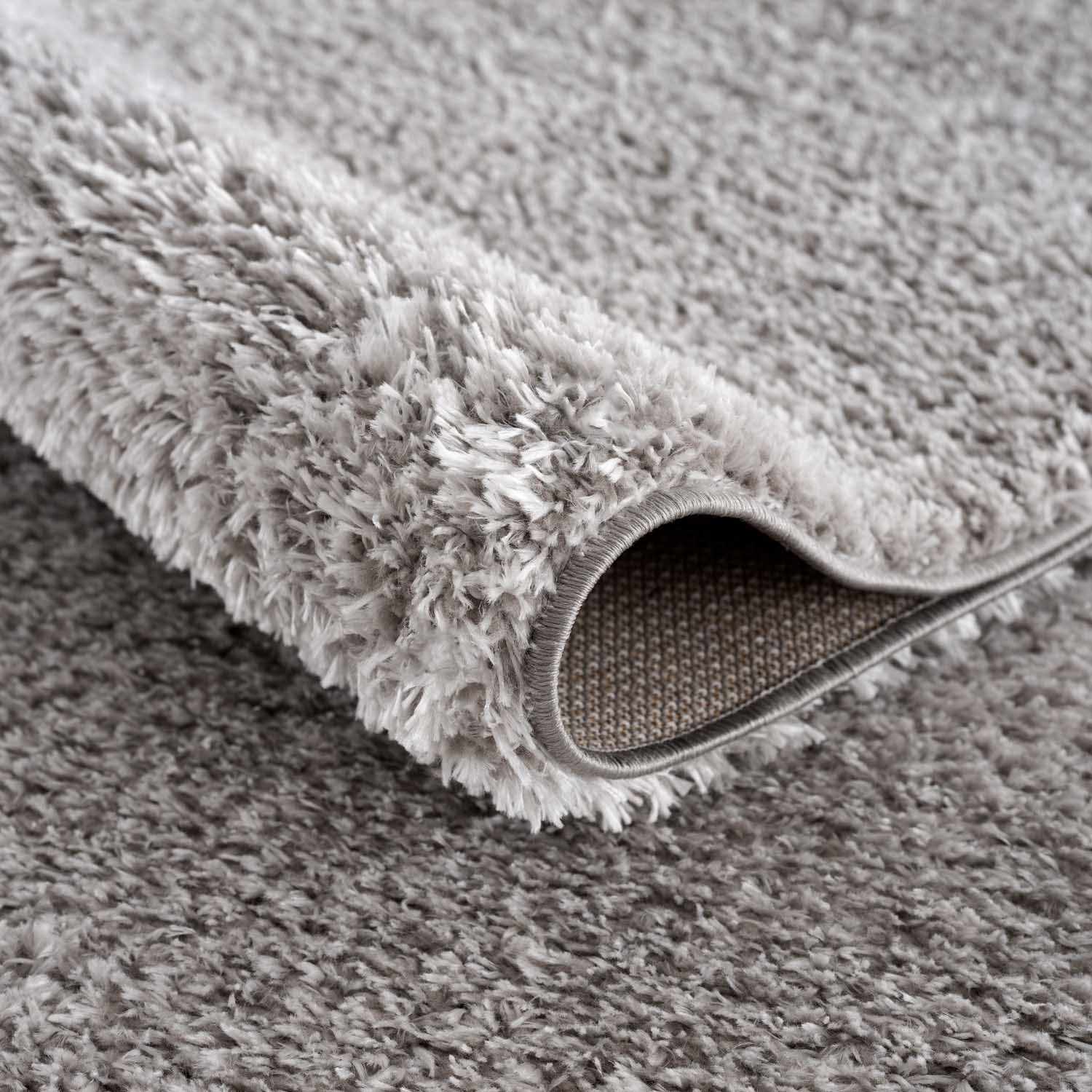 Lunaro Gray Subtle Wavy Abstract Modern Minimalist Polyester Machine Woven Area Rug - Clearance - Image 7