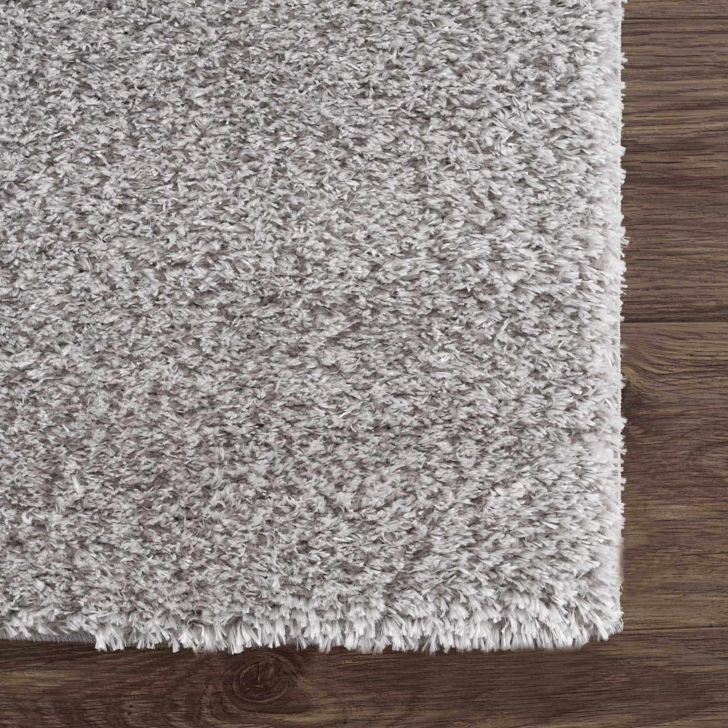 Lunaro Gray Subtle Wavy Abstract Modern Minimalist Polyester Machine Woven Area Rug - Clearance - Image 9