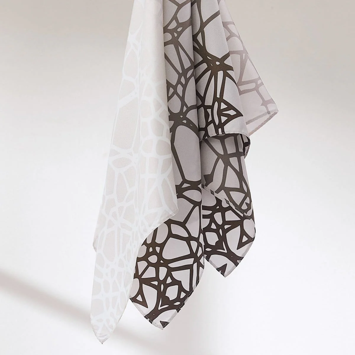 Lush Decor x Chuks Collins - Ethereal Tangle Silk Scarf - Image 3