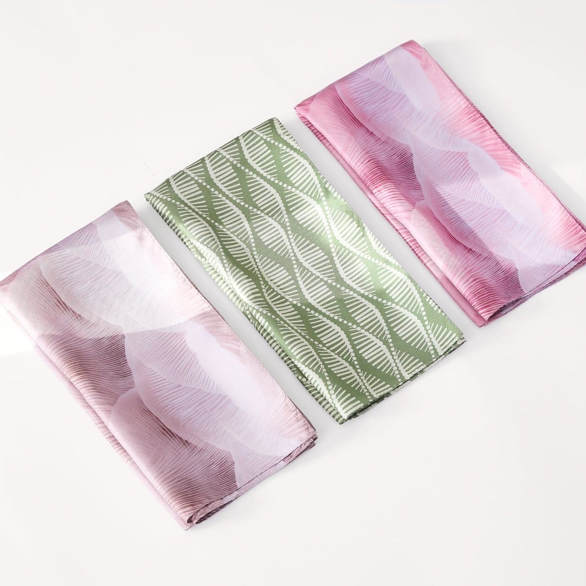 Lush Decor x Chuks Collins - Mycelium Dream Silk Scarf - Image 6