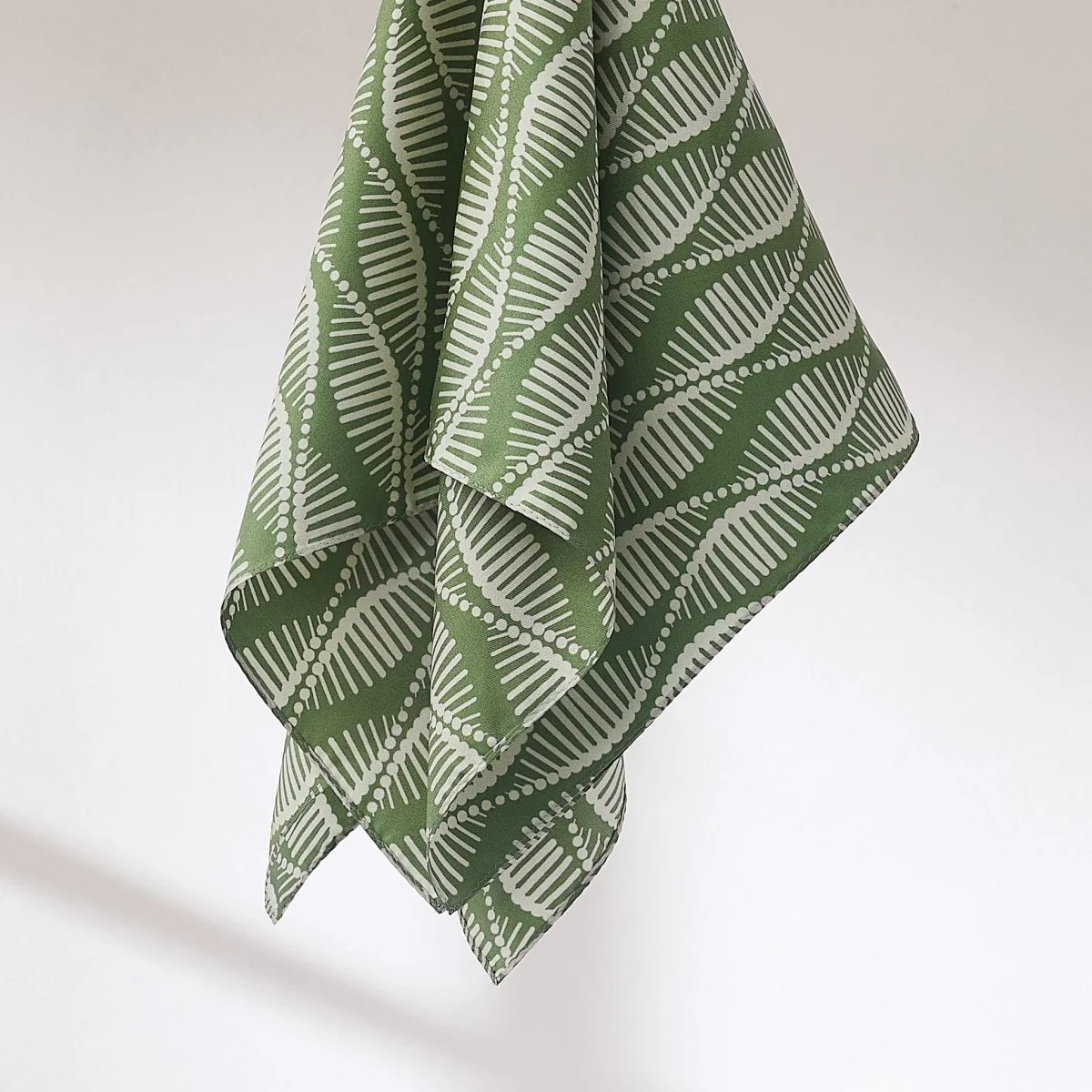 Lush Decor x Chuks Collins - Shadow Bloom Silk Scarf - Image 3