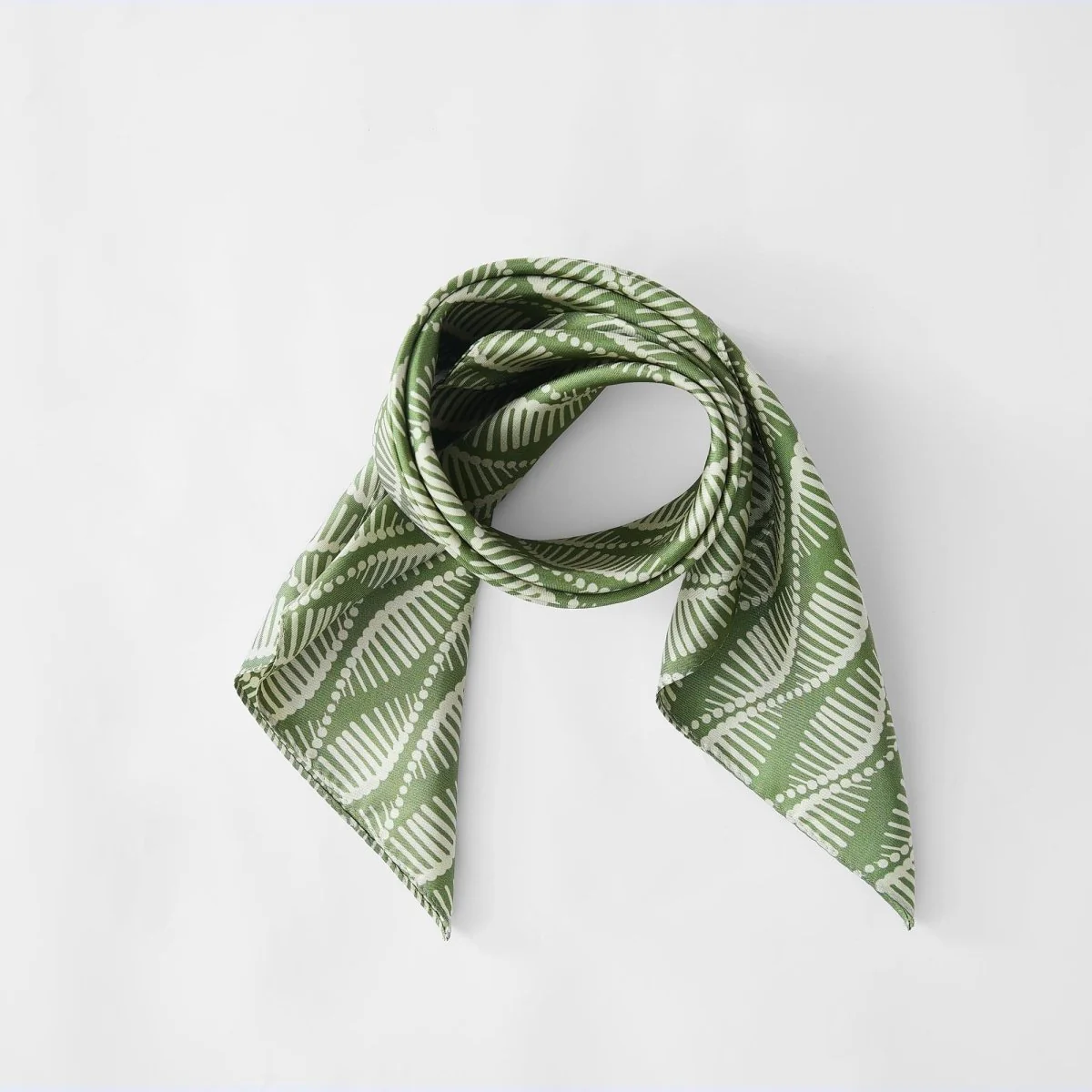 Lush Decor x Chuks Collins - Shadow Bloom Silk Scarf - Image 5