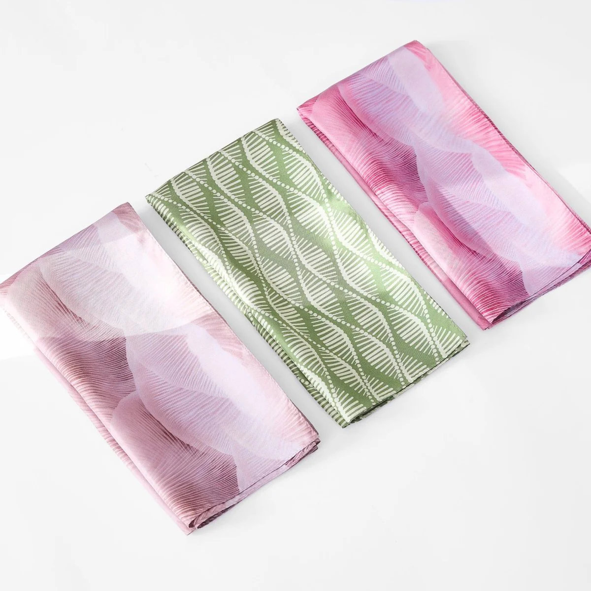 Lush Decor x Chuks Collins - Shadow Bloom Silk Scarf - Image 6