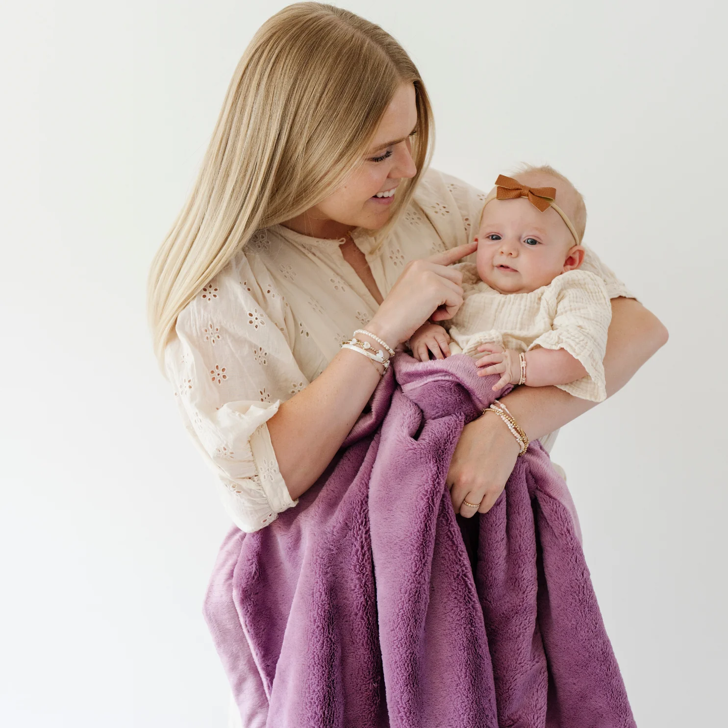 Lush Receiving Blanket 30x40 Inch by Saranoni - Image 10