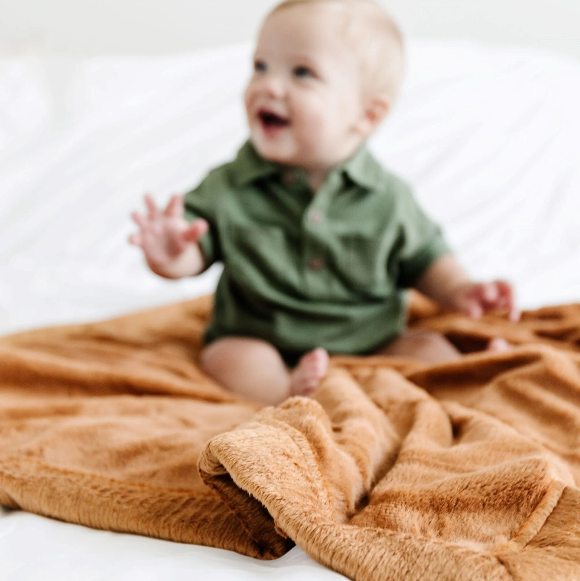 Lush Receiving Blanket 30x40 Inch by Saranoni - Image 32