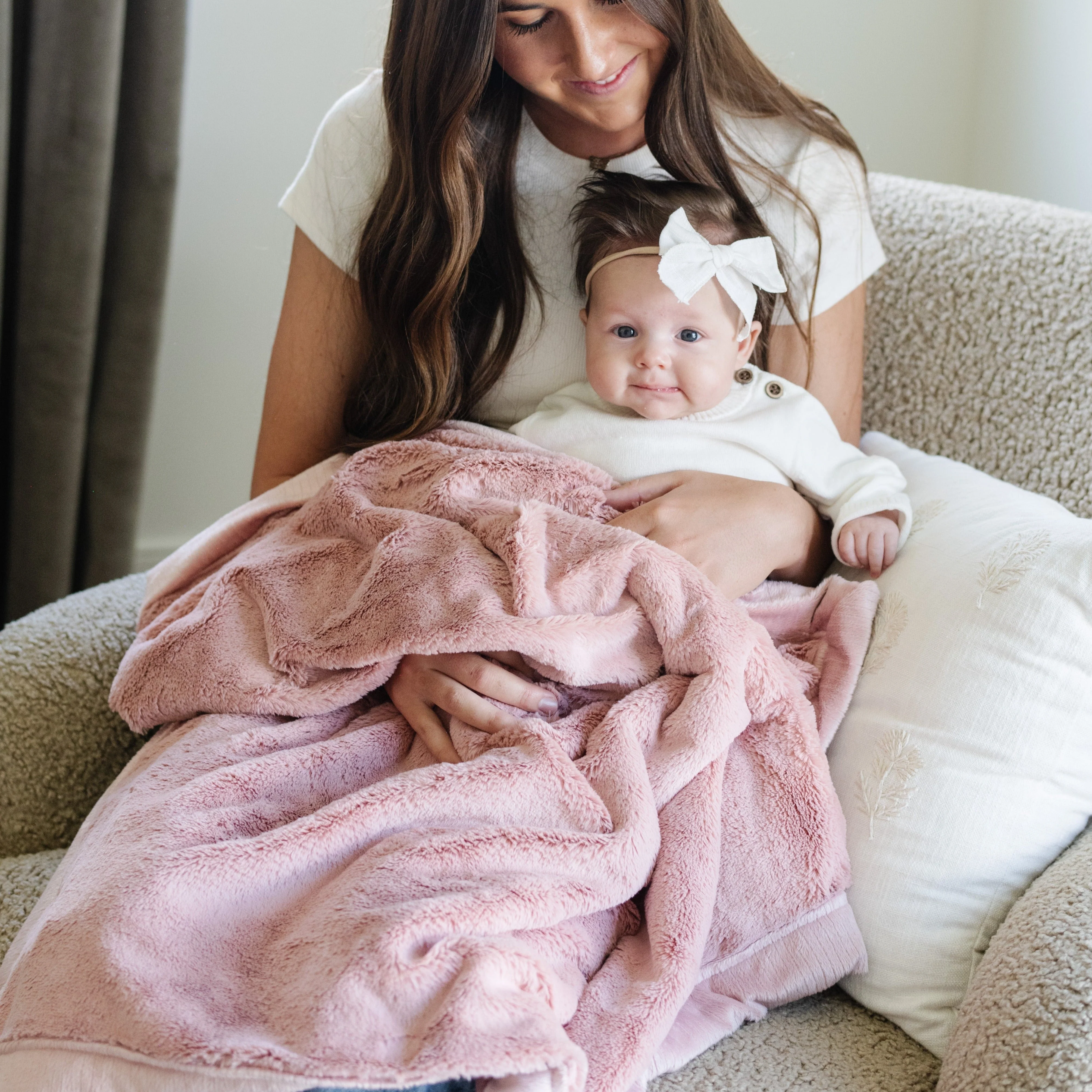Lush Receiving Blanket 30x40 Inch by Saranoni - Image 4