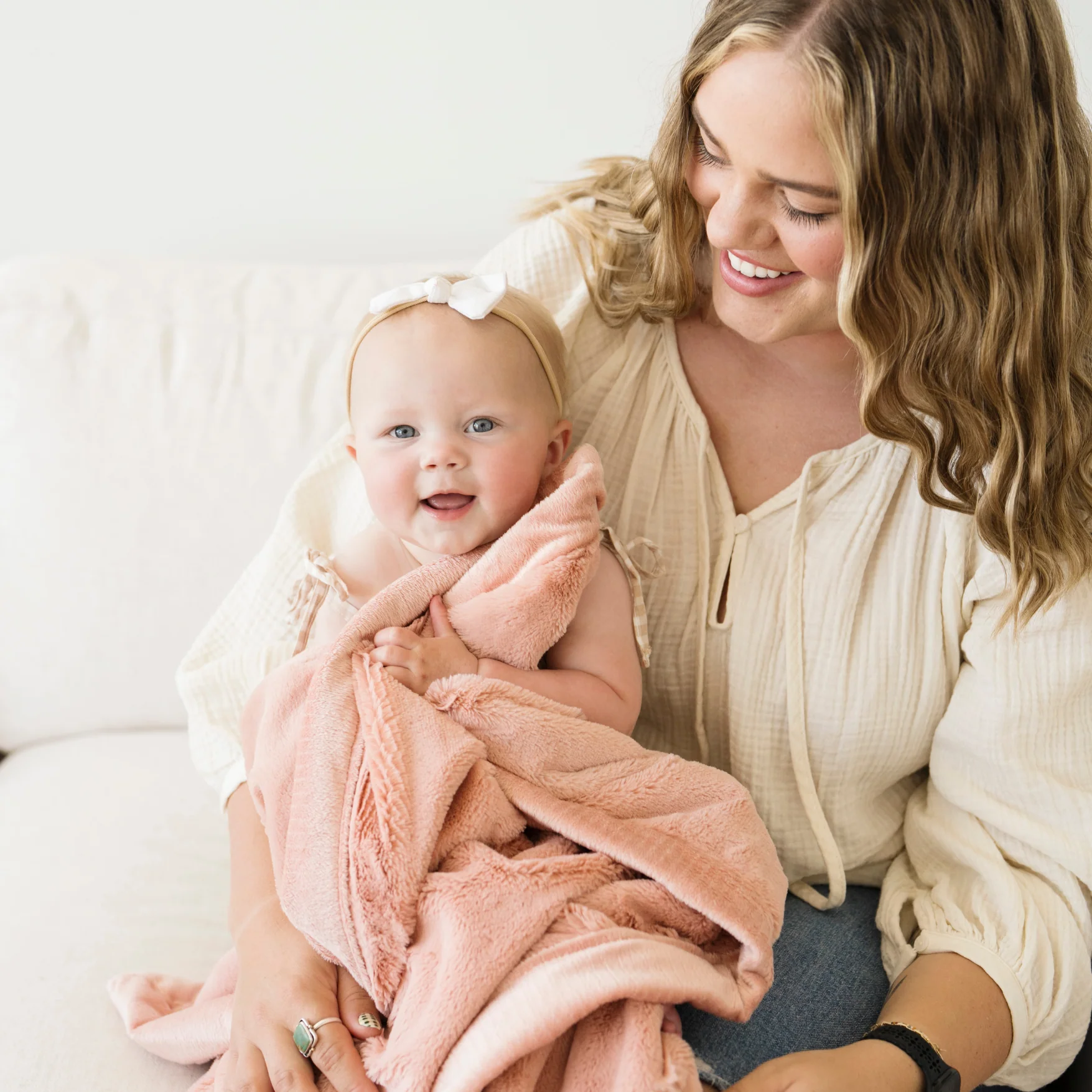 Lush Receiving Blanket 30x40 Inch by Saranoni - Image 71