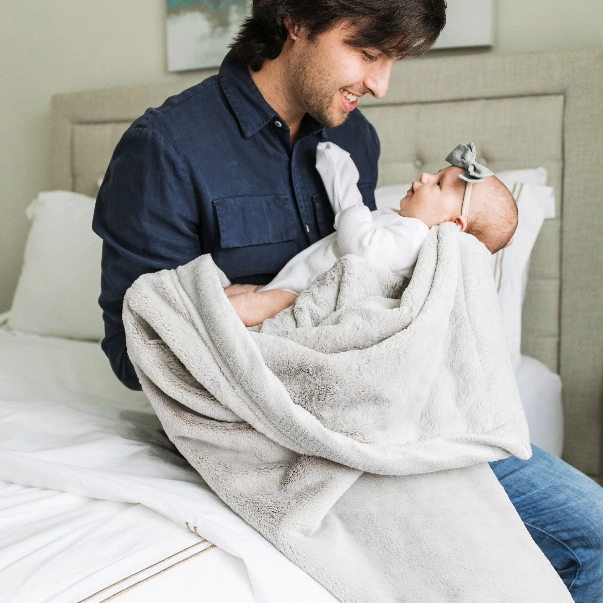 Lush Receiving Blanket 30x40 Inch by Saranoni - Image 9