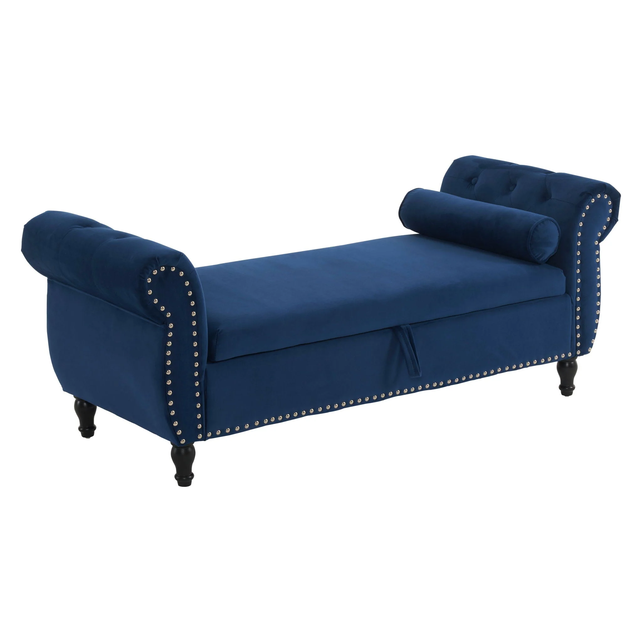 Luxurious Multifunctional Storage Ottoman Bench With Pillow - Image 5