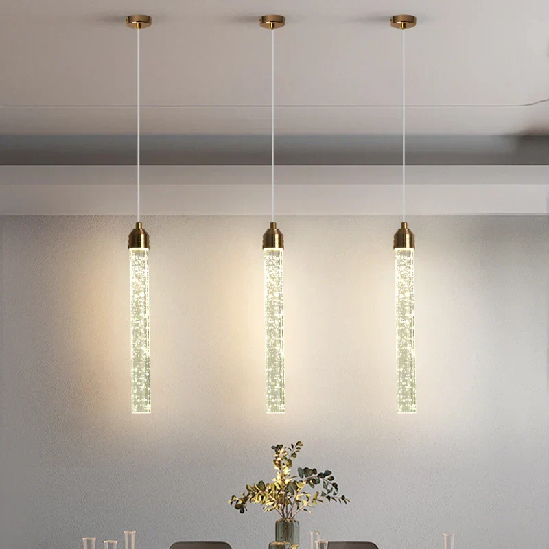 Luxury Crystal Pendant Light Gold Fixtures Hanging Lamp for Living Room Bedroom - Image 2
