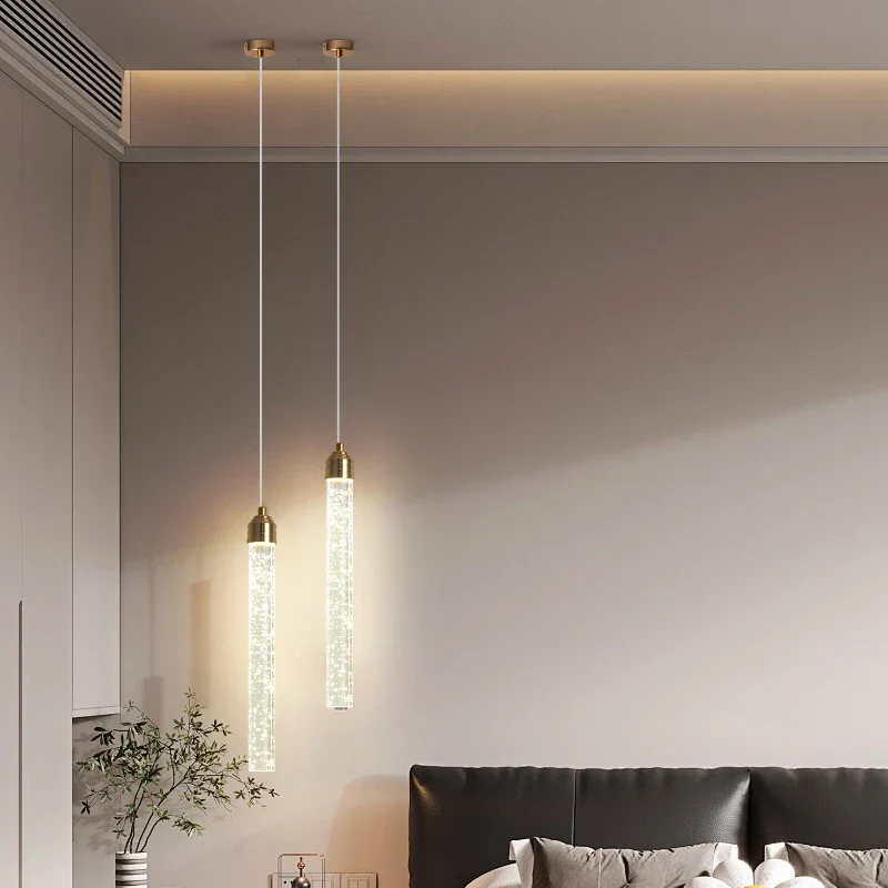 Luxury Crystal Pendant Light Gold Fixtures Hanging Lamp for Living Room Bedroom - Image 3