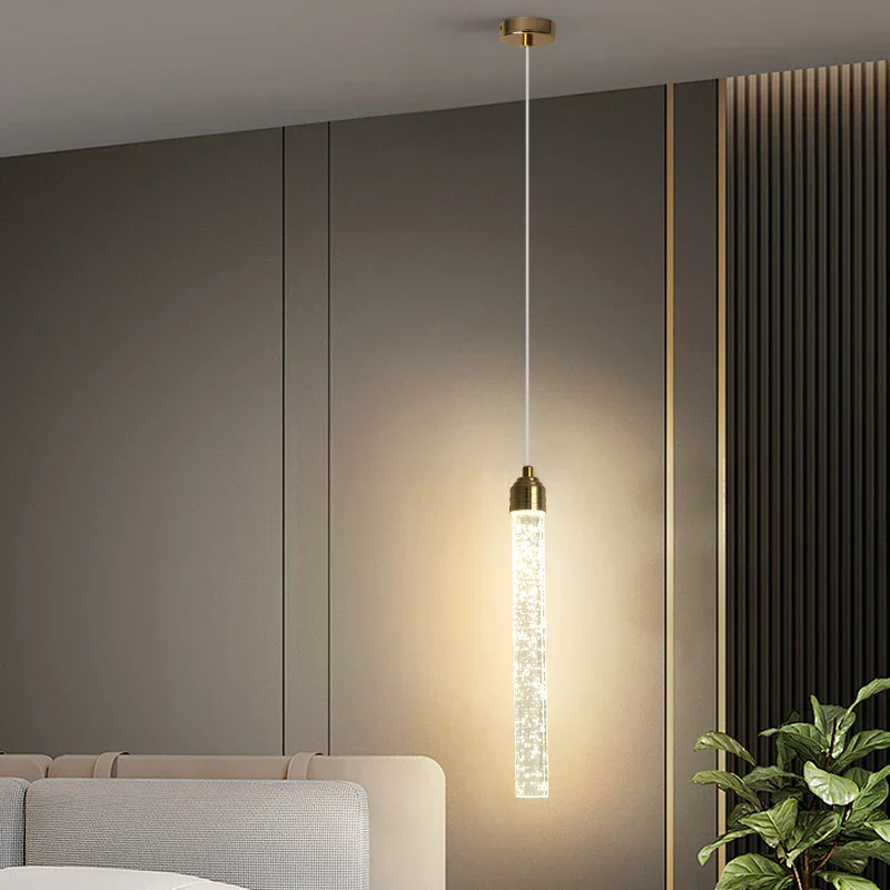 Luxury Crystal Pendant Light Gold Fixtures Hanging Lamp for Living Room Bedroom - Image 4