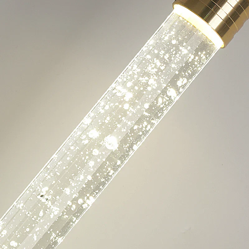 Luxury Crystal Pendant Light Gold Fixtures Hanging Lamp for Living Room Bedroom - Image 5