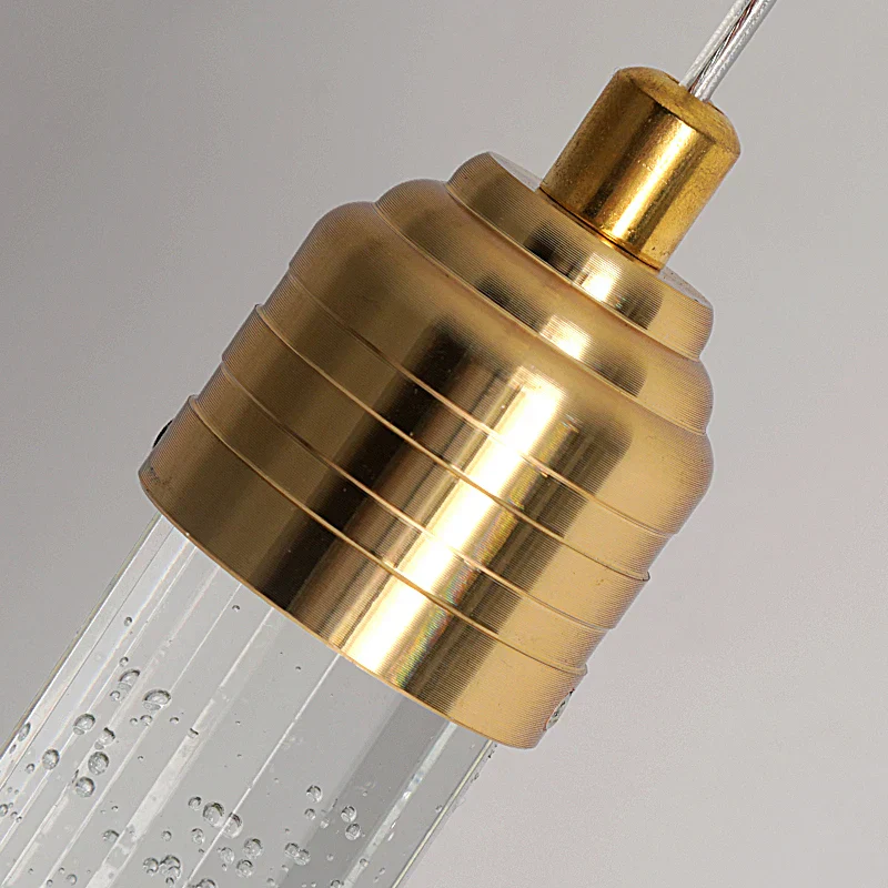 Luxury Crystal Pendant Light Gold Fixtures Hanging Lamp for Living Room Bedroom - Image 6