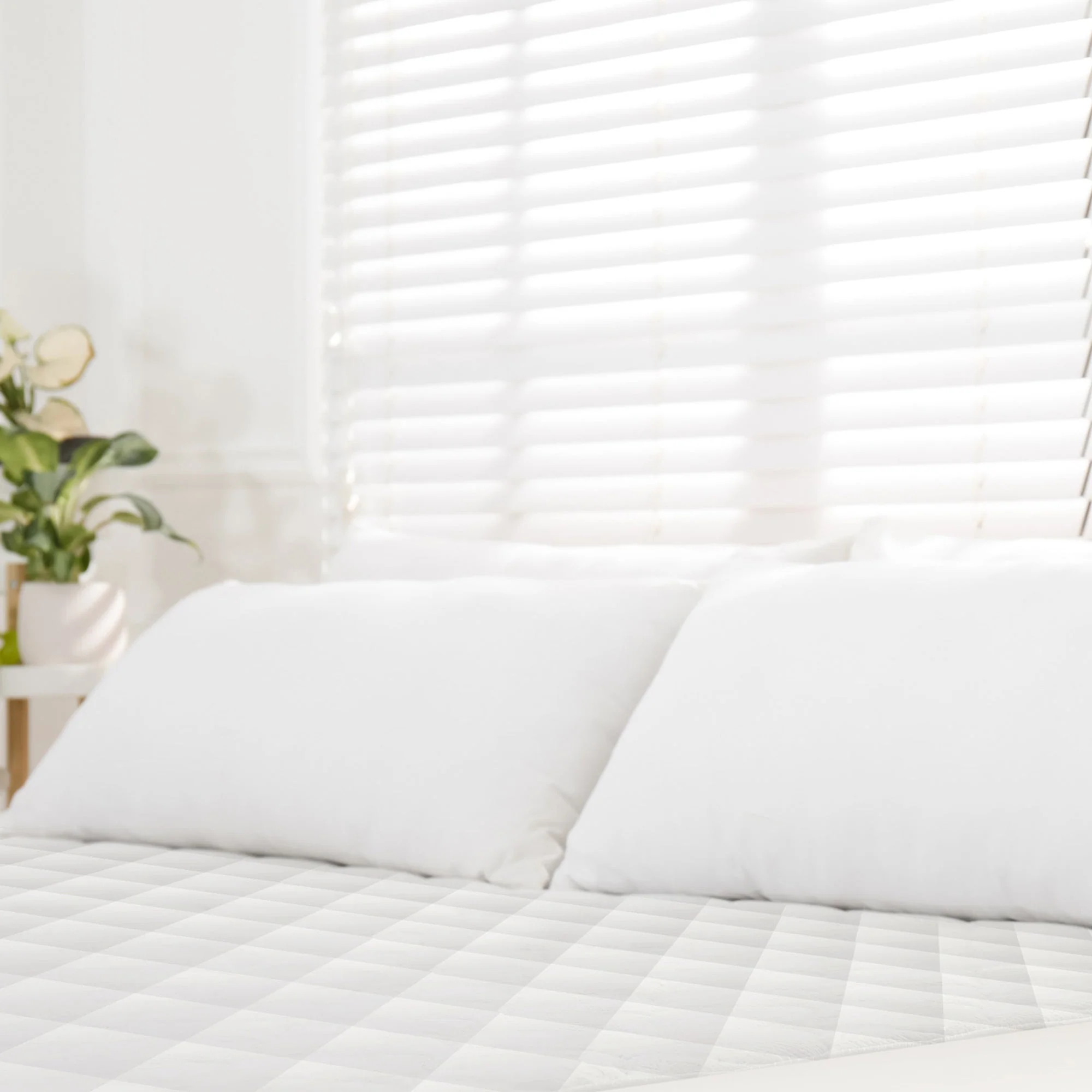Luxury Organic Cotton Quilted Mattress Pad Protector - Image 3