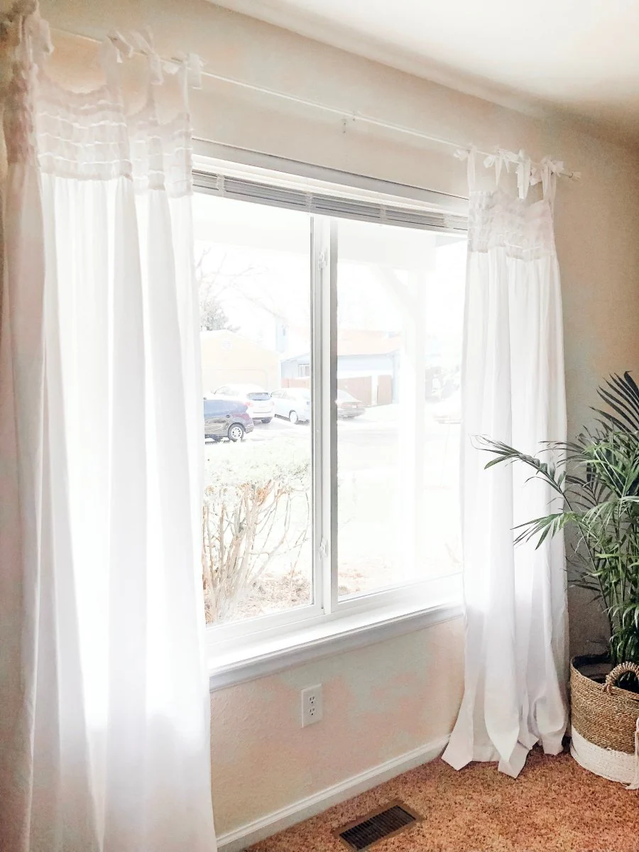 Lydia Ruffle Window Curtain Panel Set - Image 20