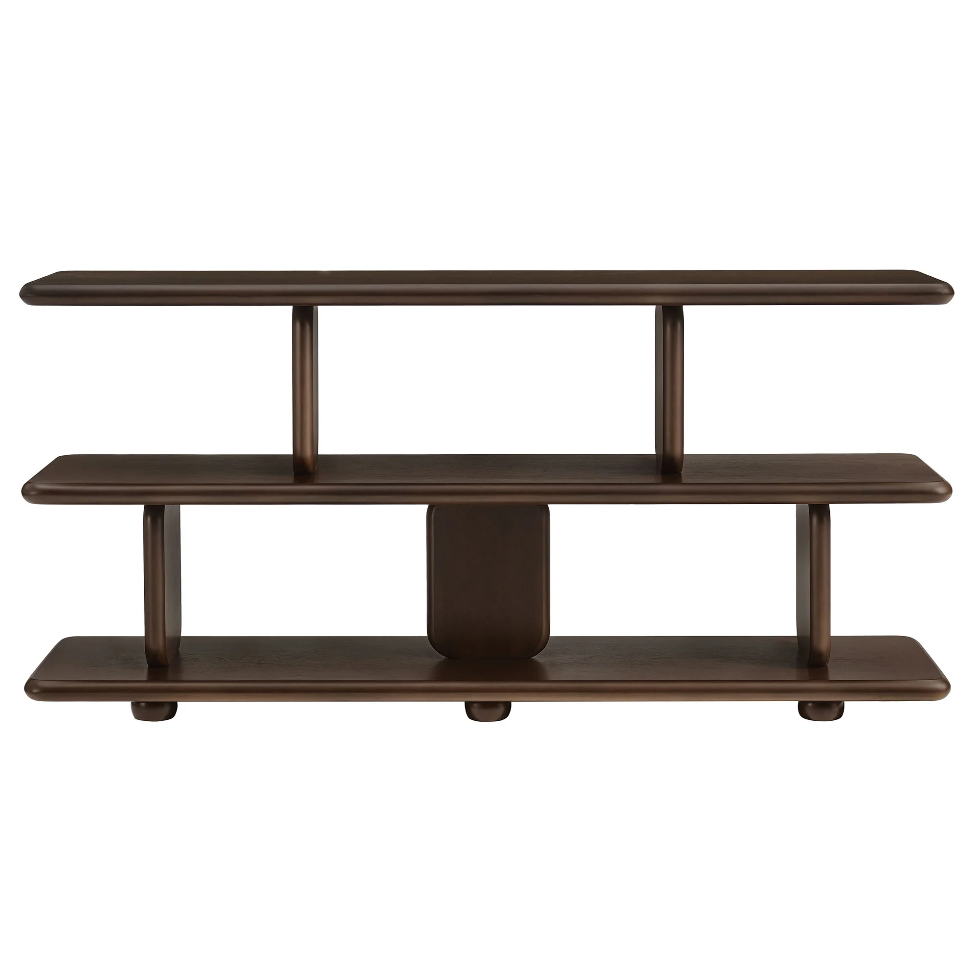 Lyle Sculptural 2-Tier Bookshelf by Modway - Image 10