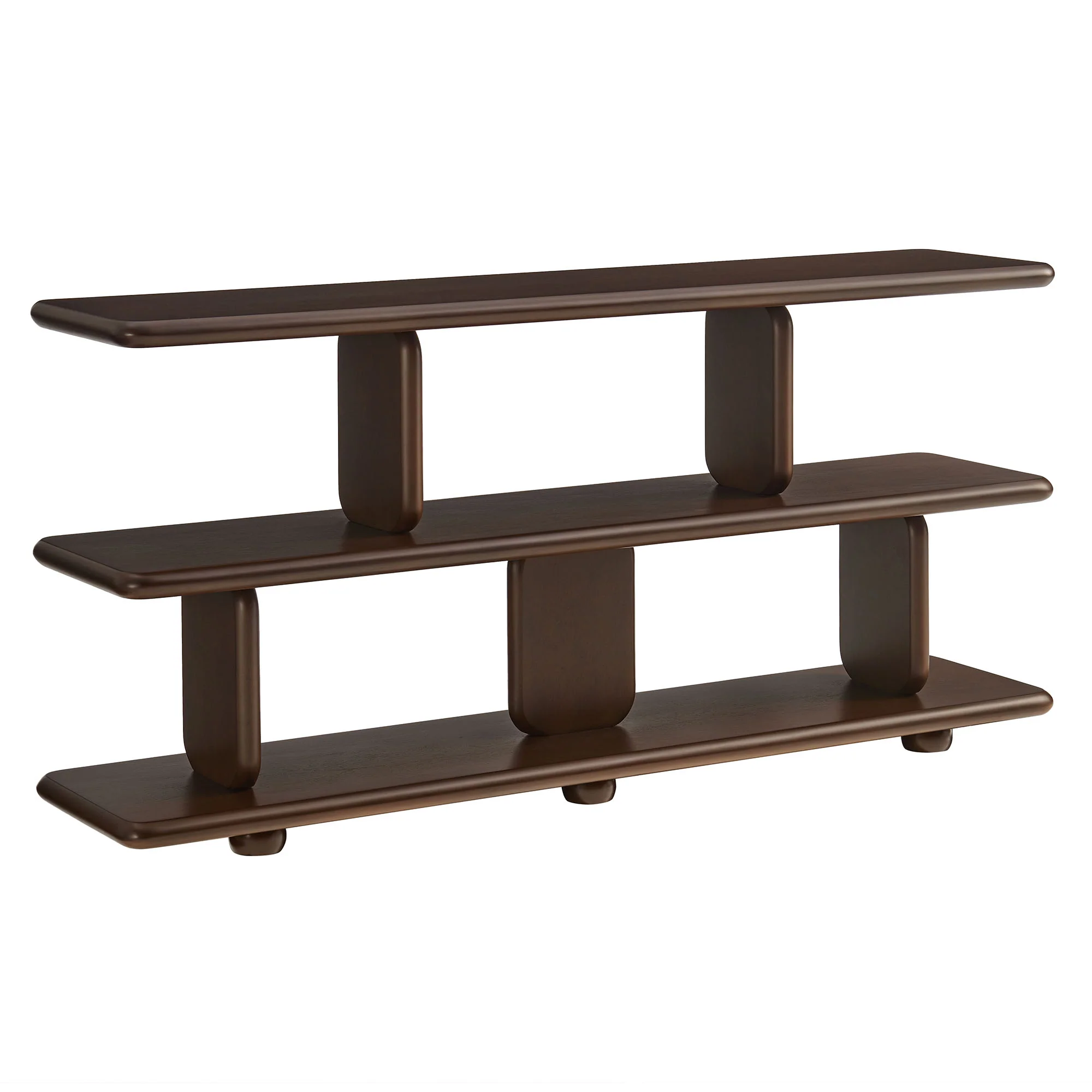 Lyle Sculptural 2-Tier Bookshelf by Modway - Image 14