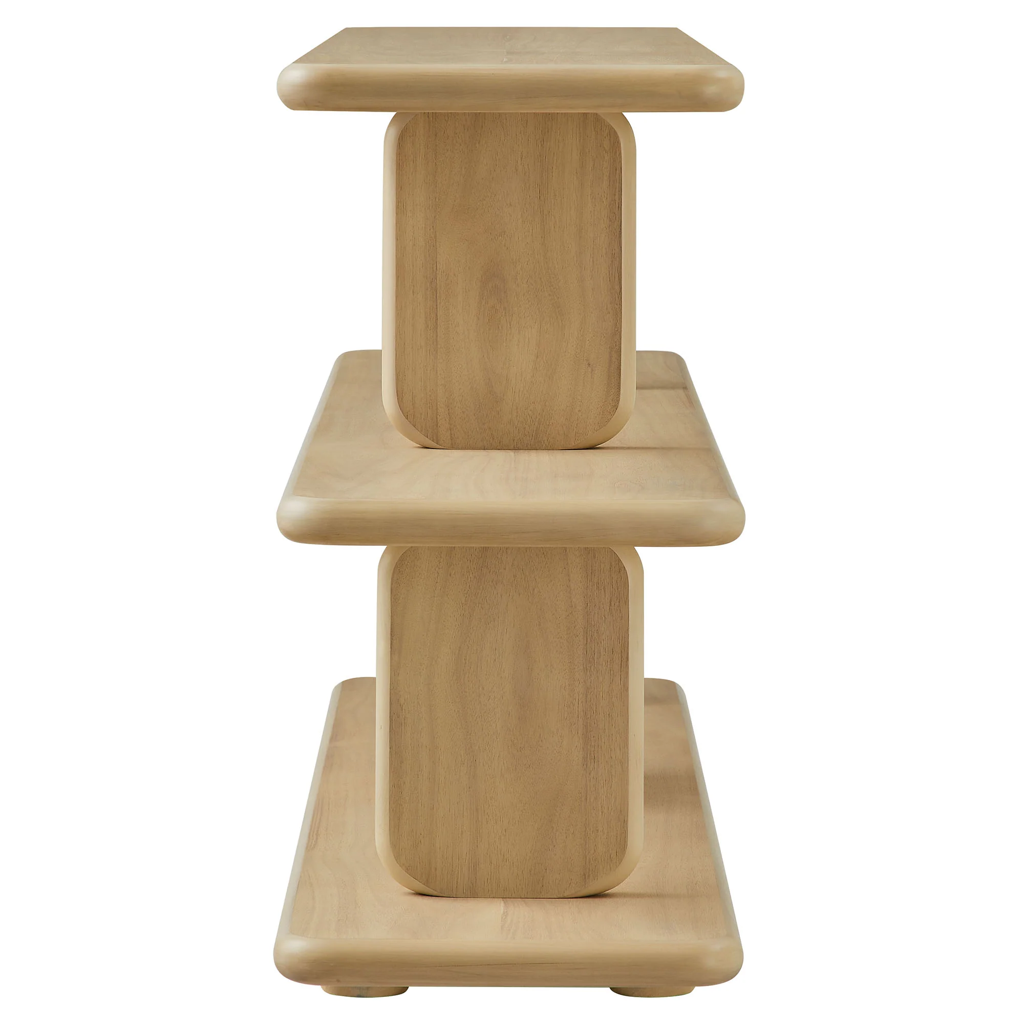 Lyle Sculptural 2-Tier Bookshelf by Modway - Image 4