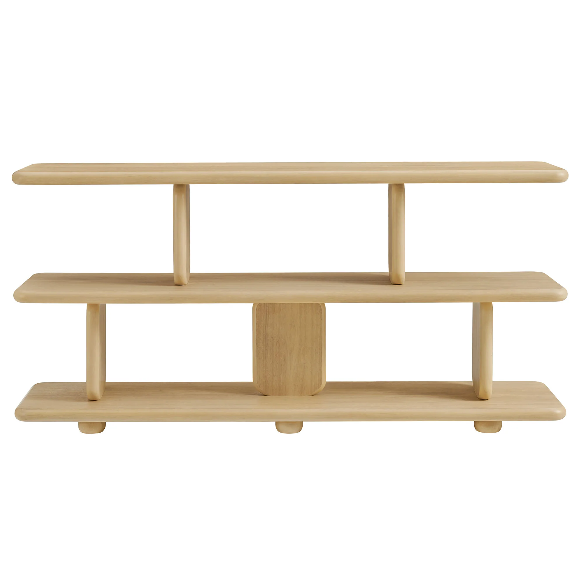 Lyle Sculptural 2-Tier Bookshelf by Modway - Image 5