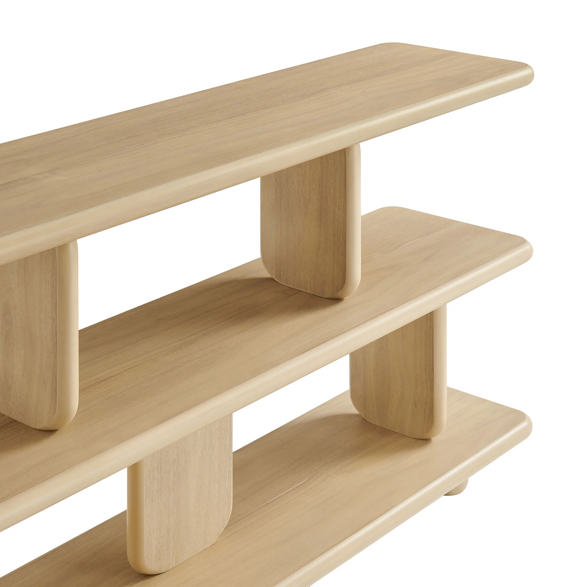 Lyle Sculptural 2-Tier Bookshelf by Modway - Image 6