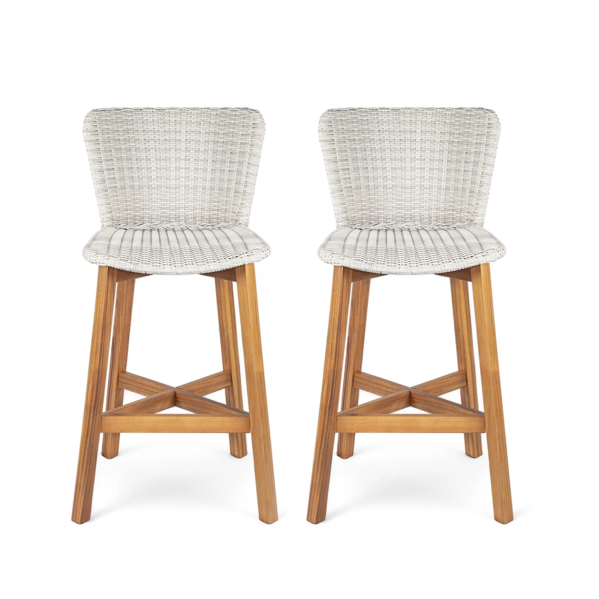 Lymington Outdoor Bar Stool (Set of 2) - Image 2