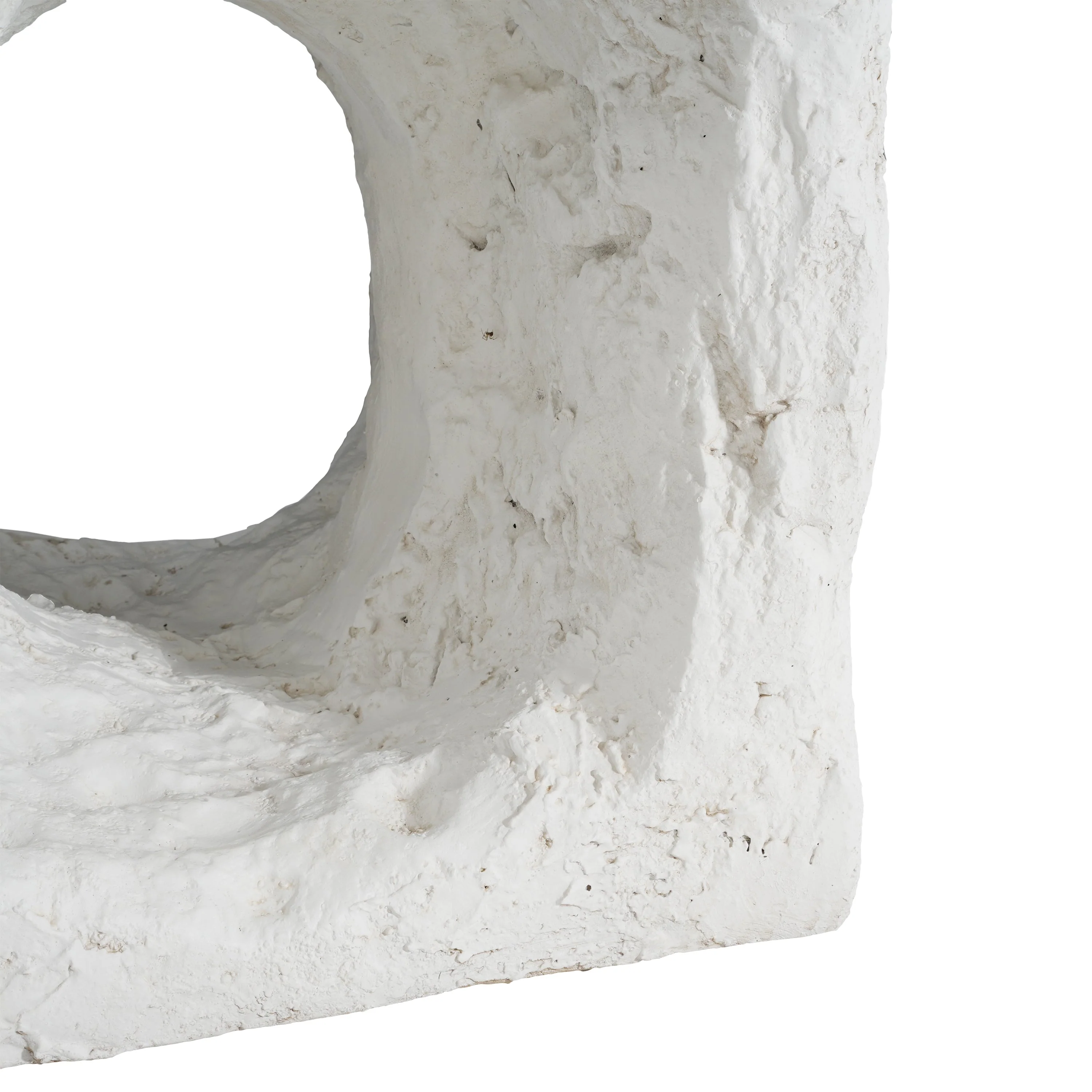Lyra Outdoor Patio Karst Cave Inspired MGO Side Table White - Image 15