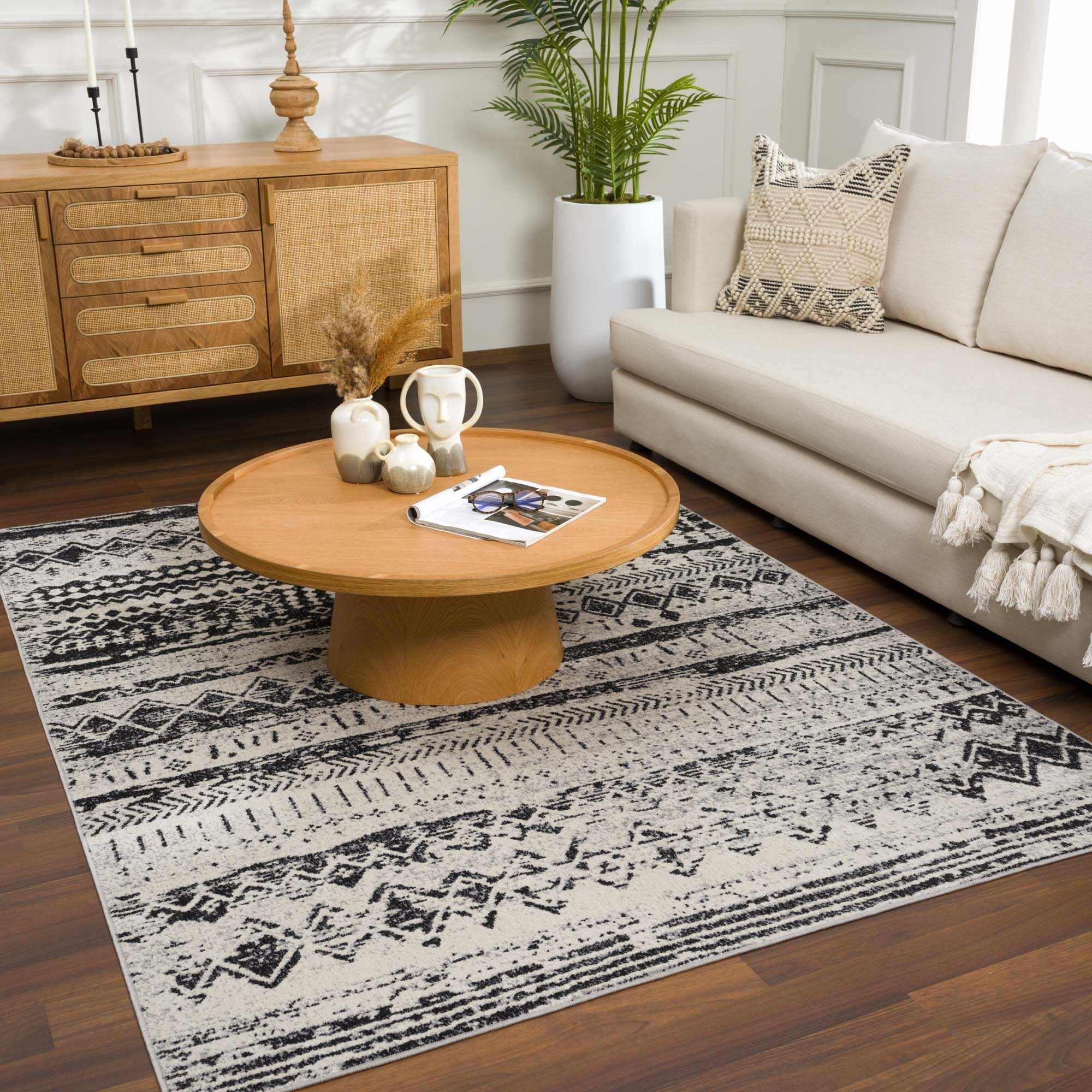 Lyssons Washable Area Rug - Image 12