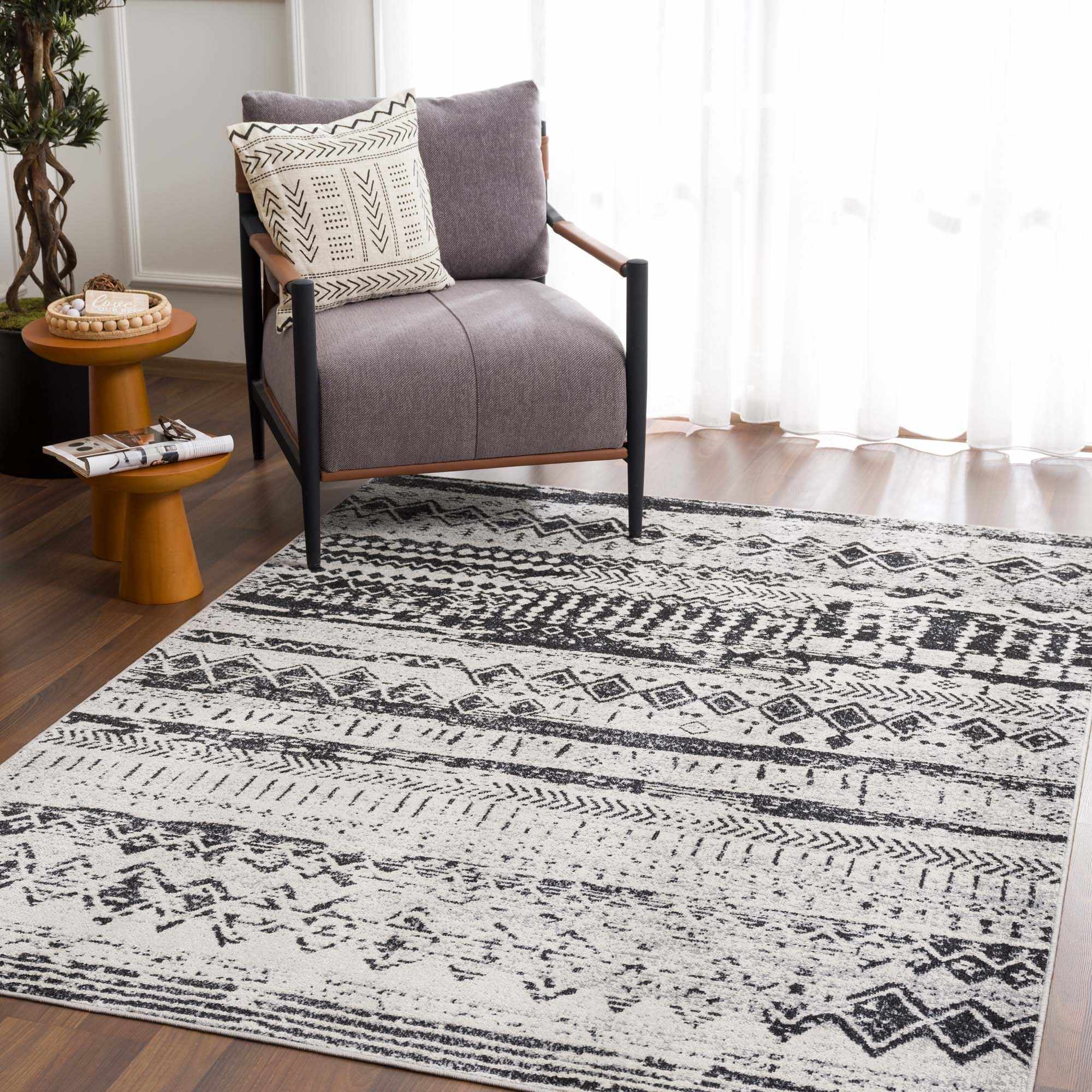 Lyssons Washable Area Rug - Image 2