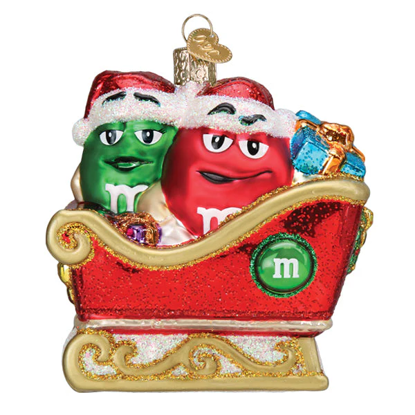 M&M'S In Sleigh Ornament - Image 3