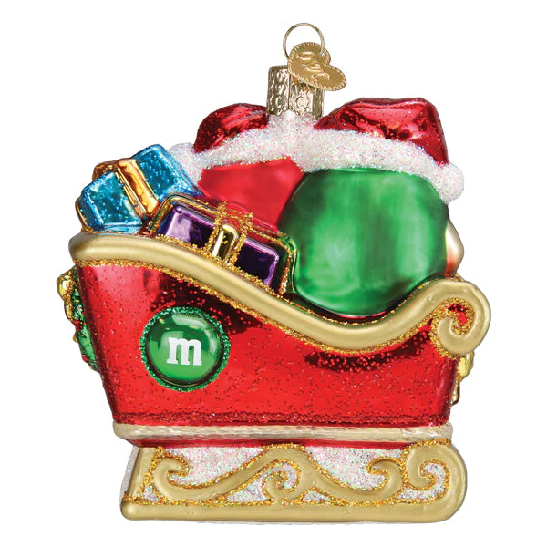M&M'S In Sleigh Ornament - Image 4