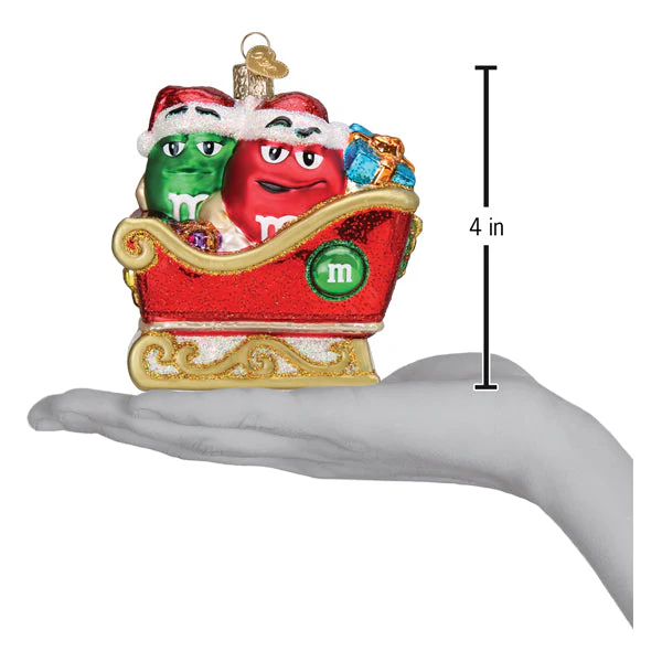 M&M'S In Sleigh Ornament - Image 6