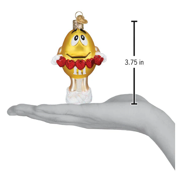 M&M'S Yellow Love You Ornament - Image 6