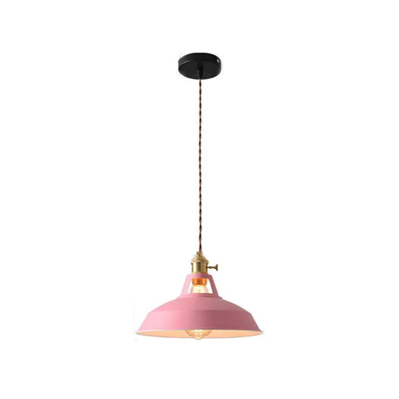 Macaron Color Pendant Light E27 Modern Hanging Chandelier for Dining Restaurant - Image 8