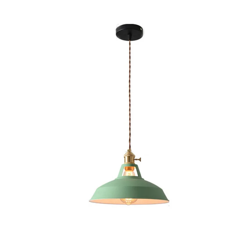 Macaron Color Pendant Light E27 Modern Hanging Chandelier for Dining Restaurant - Image 9