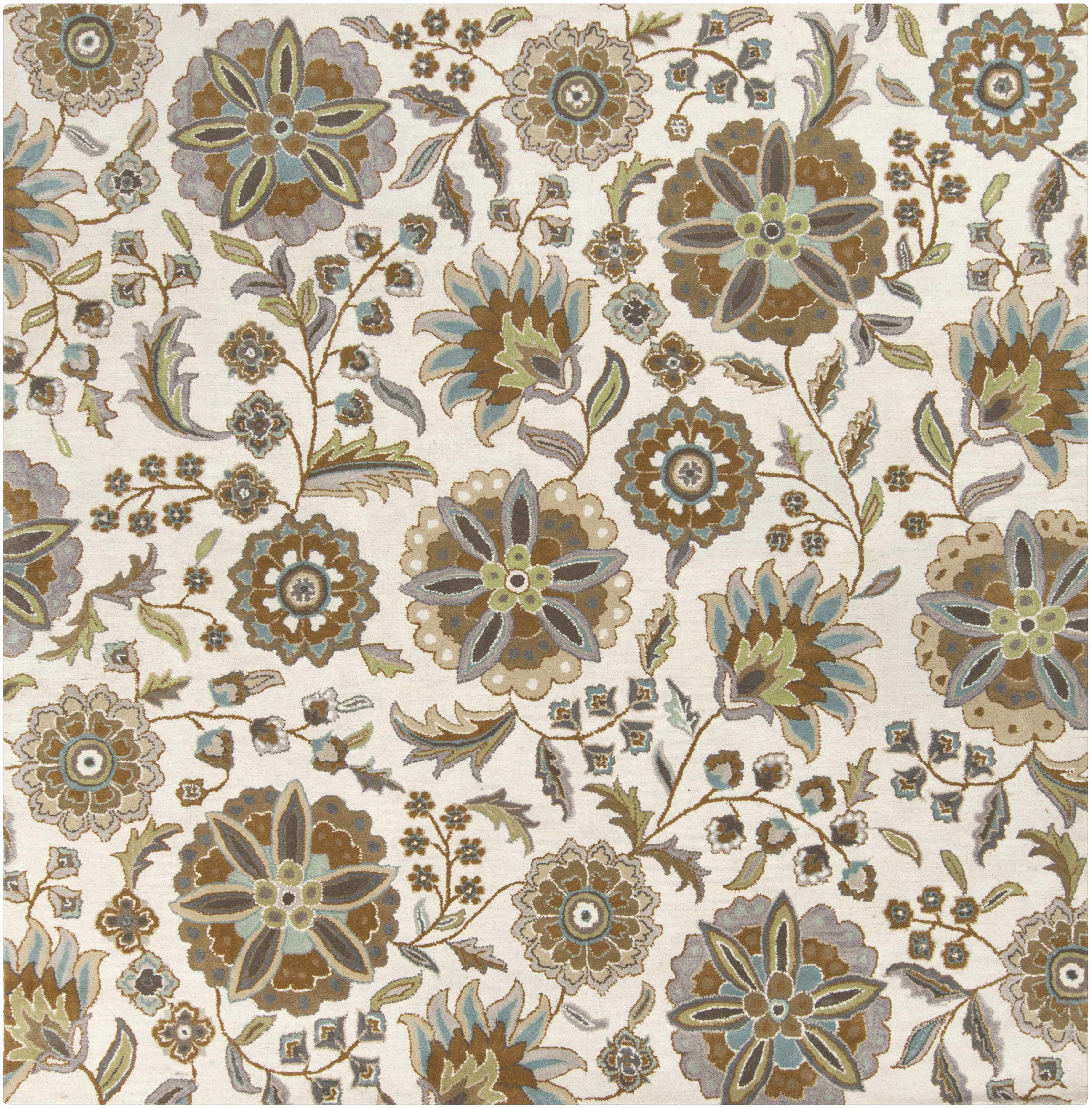 Mack Floral Wool Area Carpet - Image 10