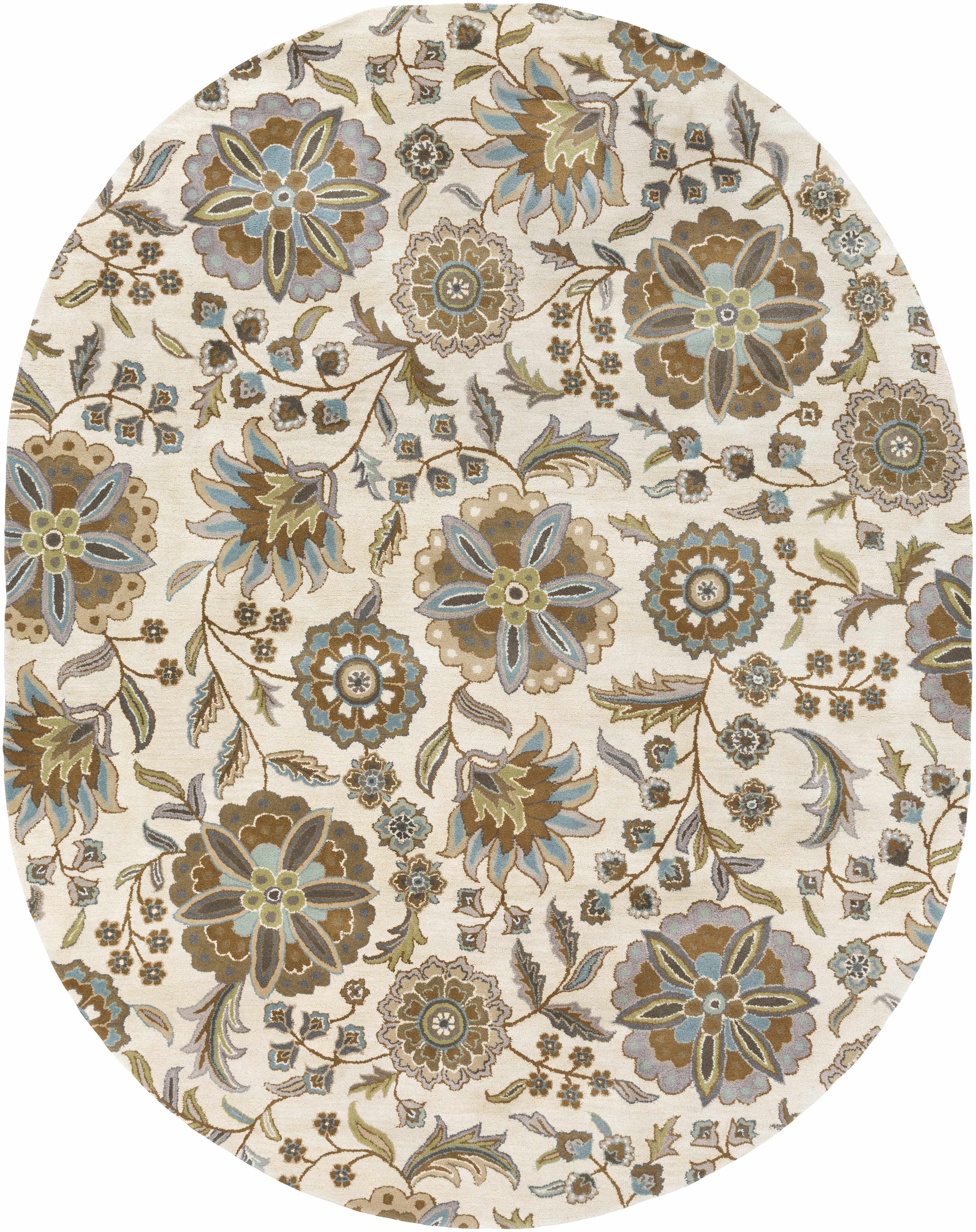 Mack Floral Wool Area Carpet - Image 11