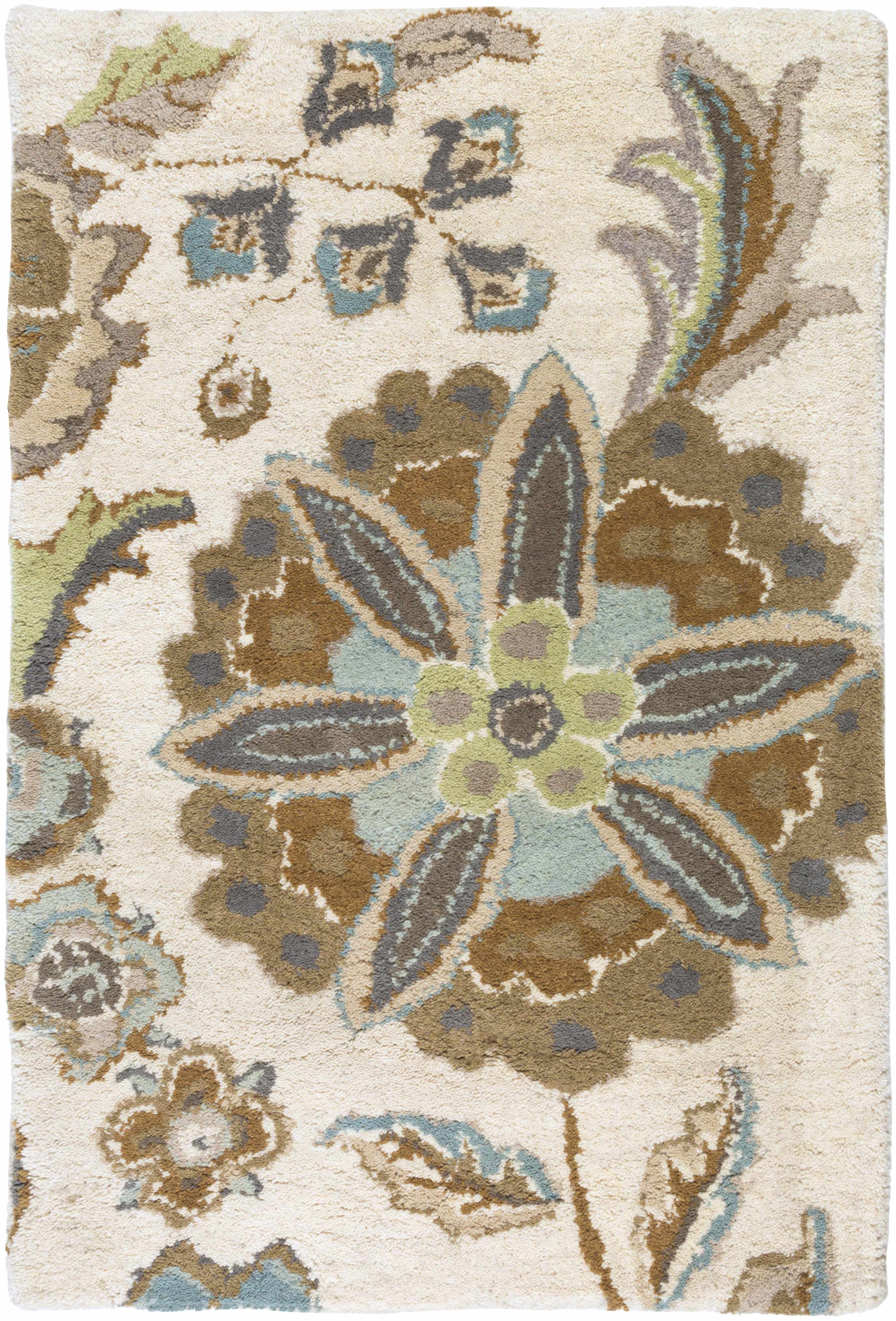 Mack Floral Wool Area Carpet - Image 16
