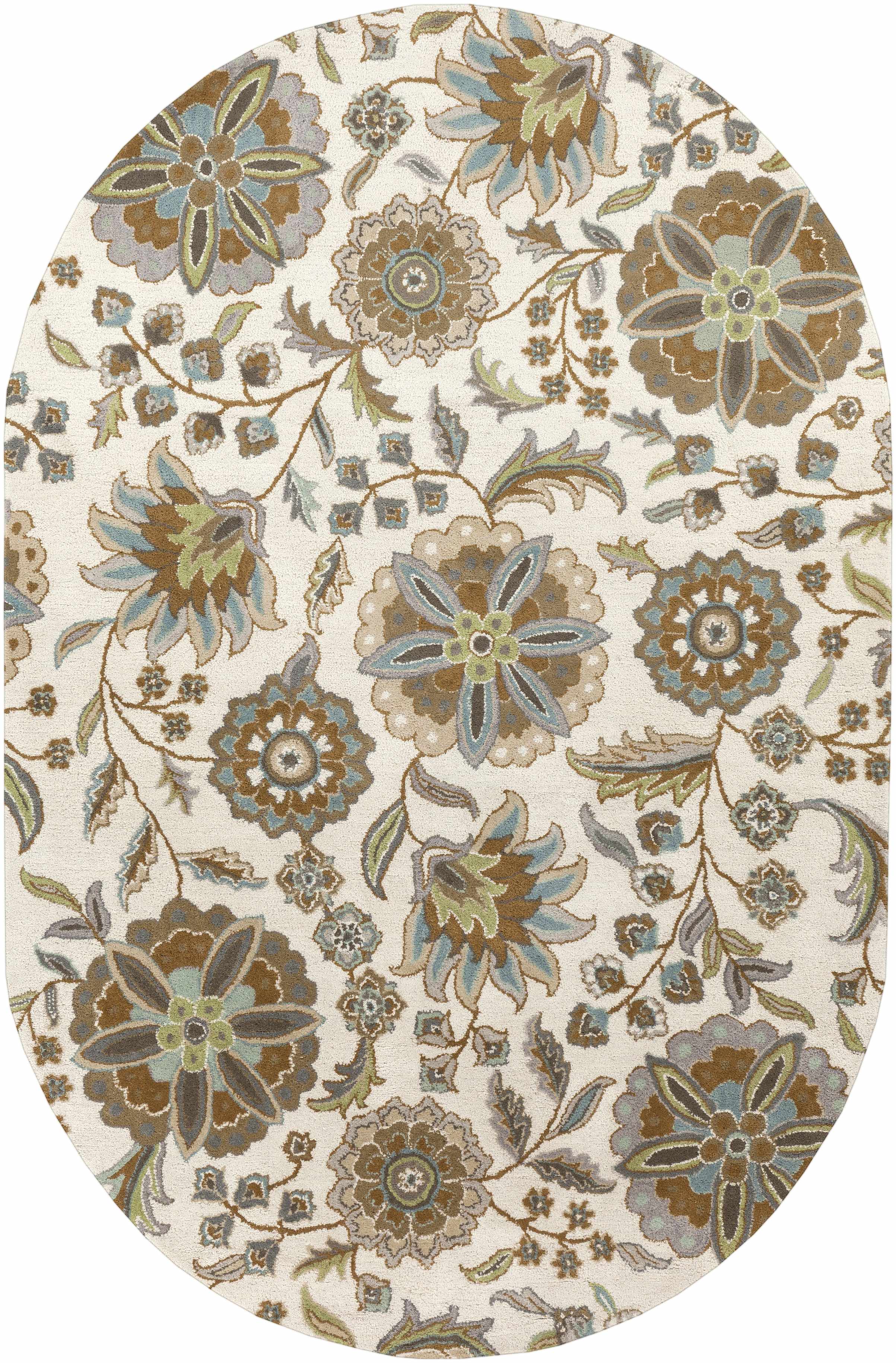 Mack Floral Wool Area Carpet - Image 19