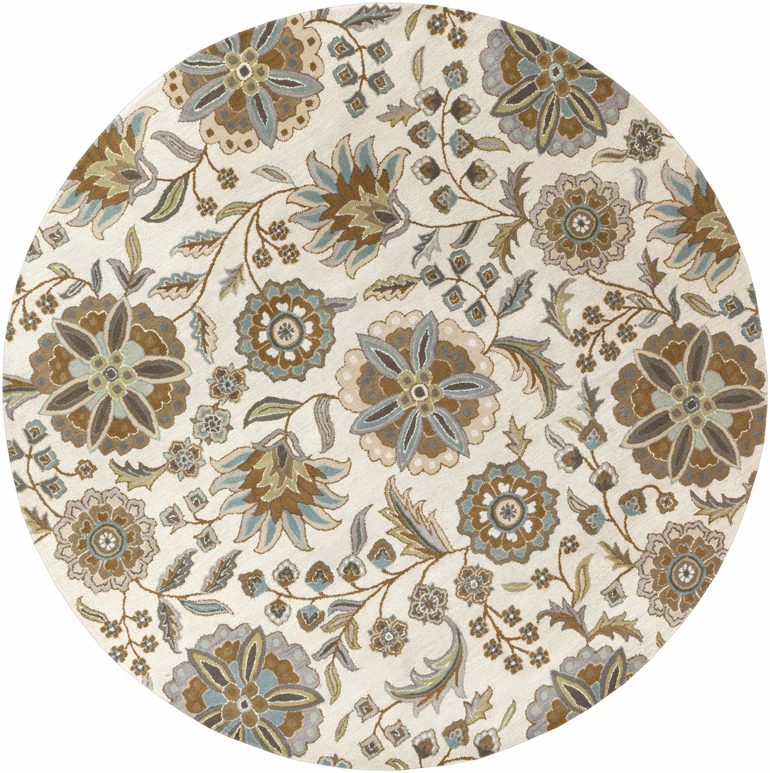 Mack Floral Wool Area Carpet - Image 21