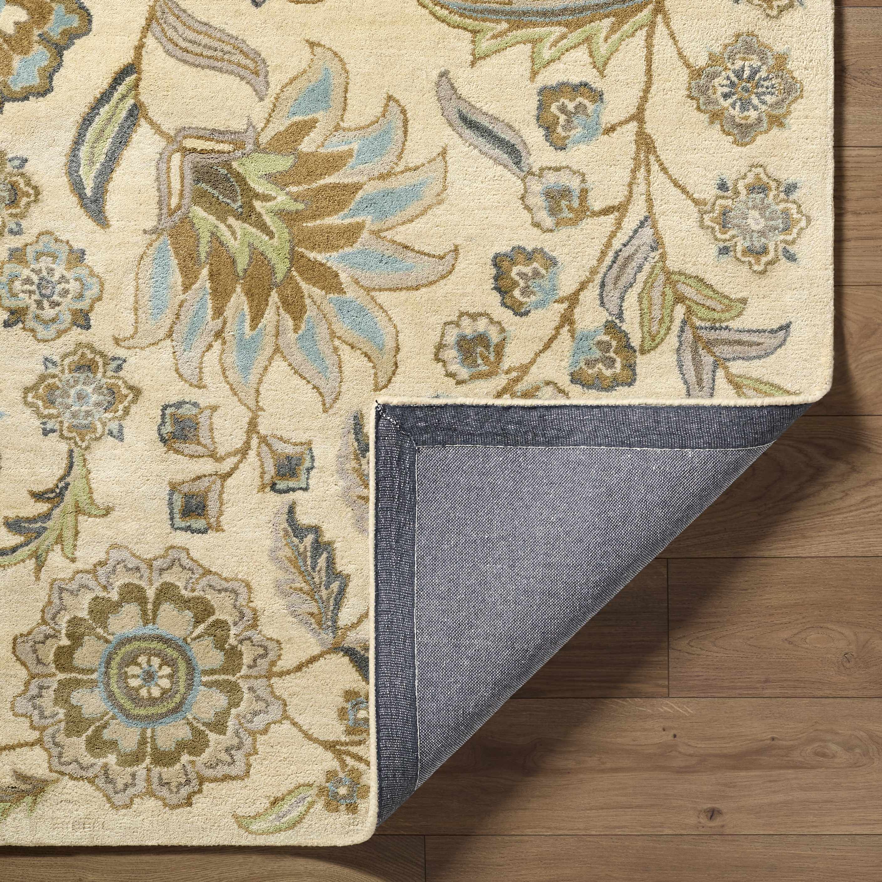 Mack Floral Wool Area Carpet - Image 6